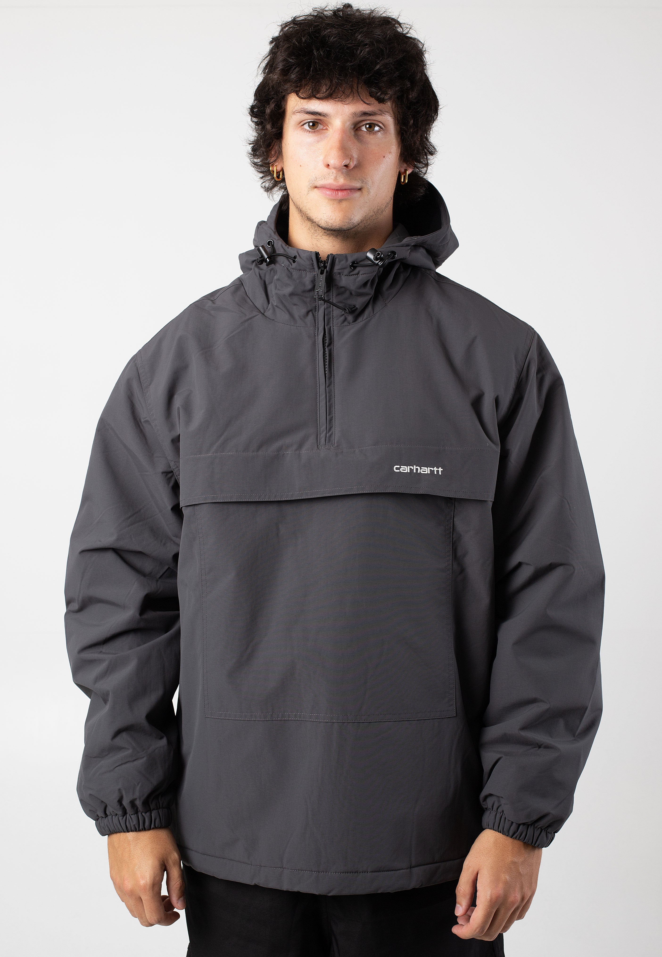 Carhartt WIP - Windbreaker Graphite/White - Jacket | Men-Image