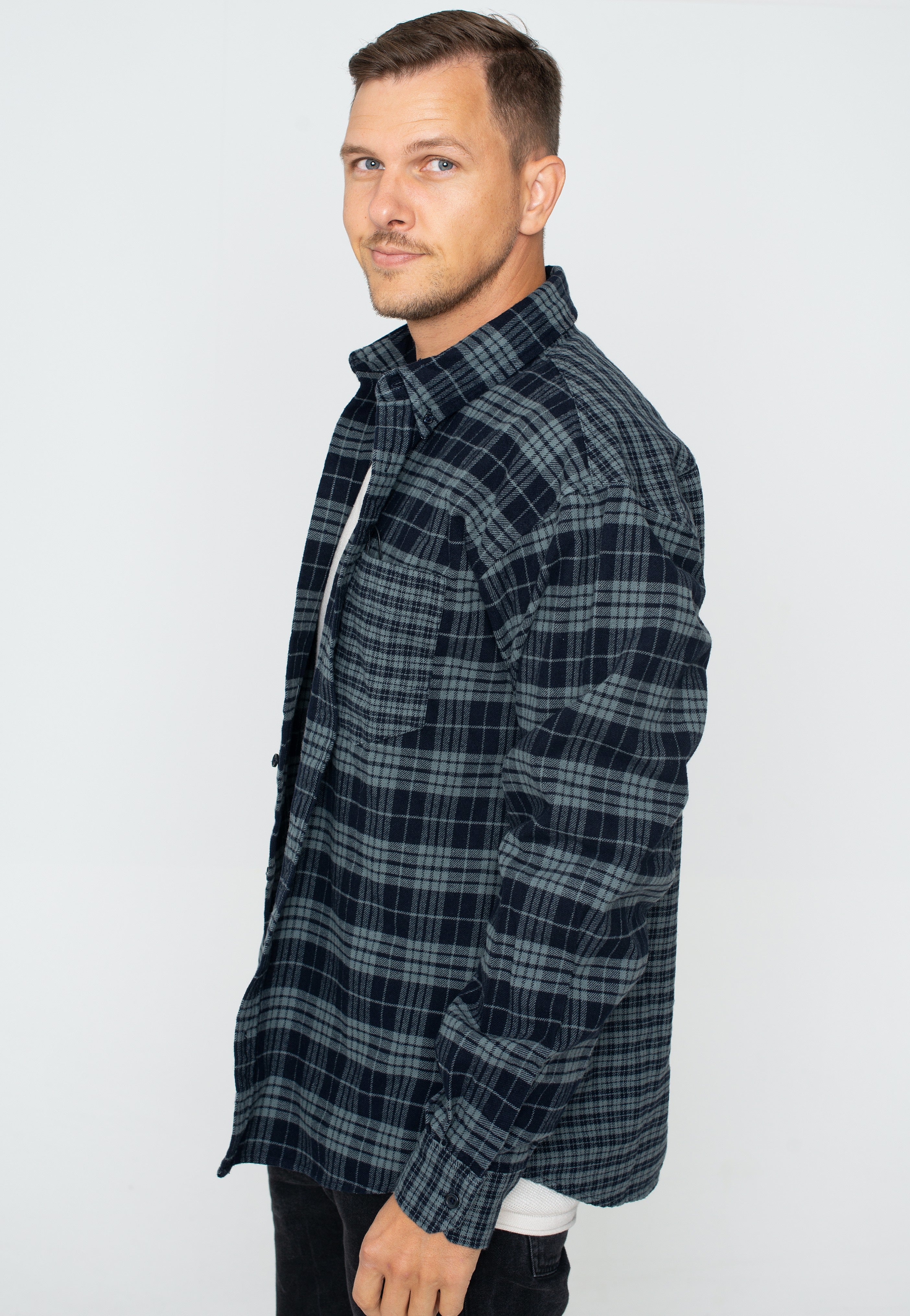 Carhartt WIP - Winger Winger Check Eucalyptus - Shirt | Men-Image