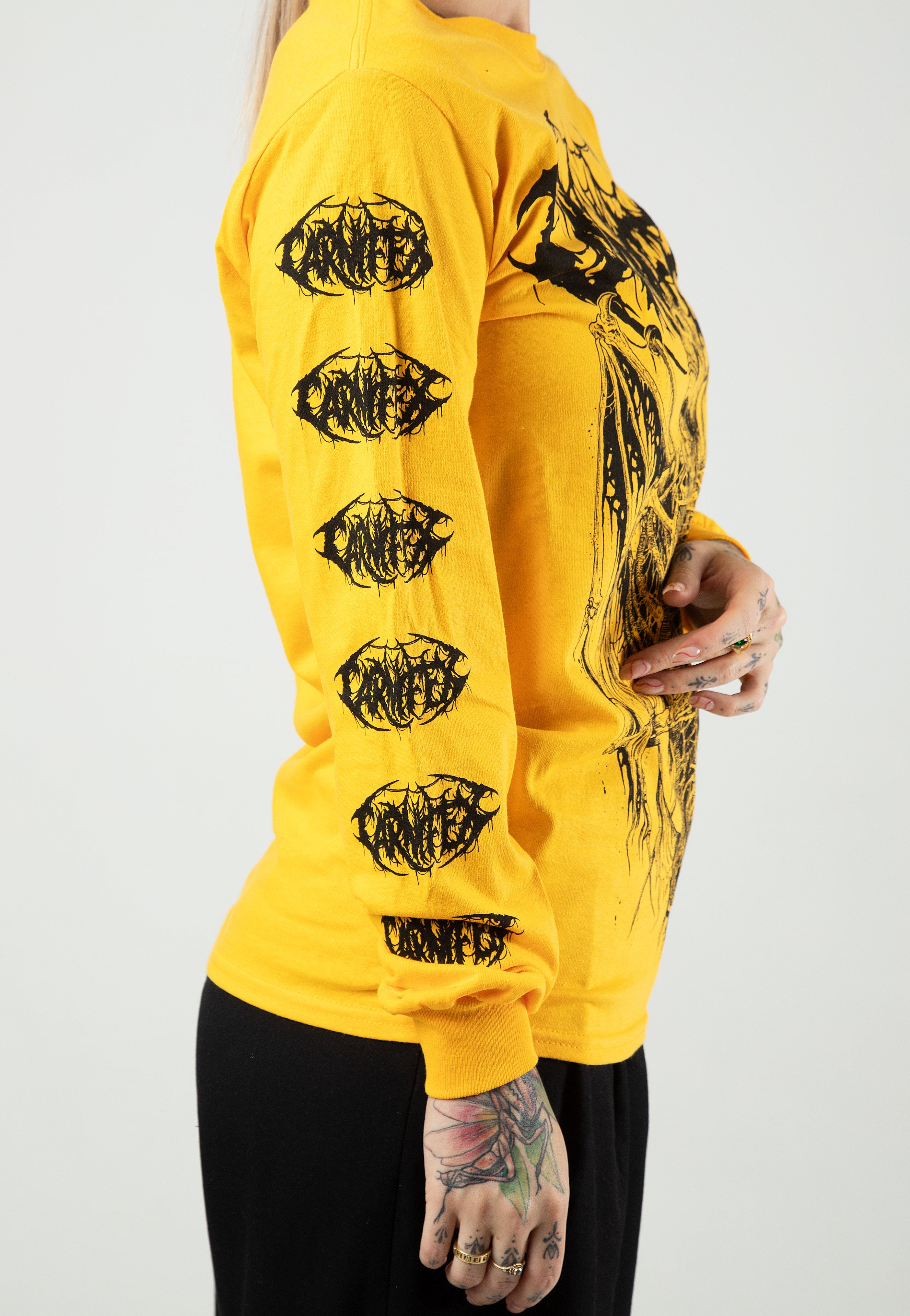 Carnifex - Casket Gold - Longsleeve | Women-Image