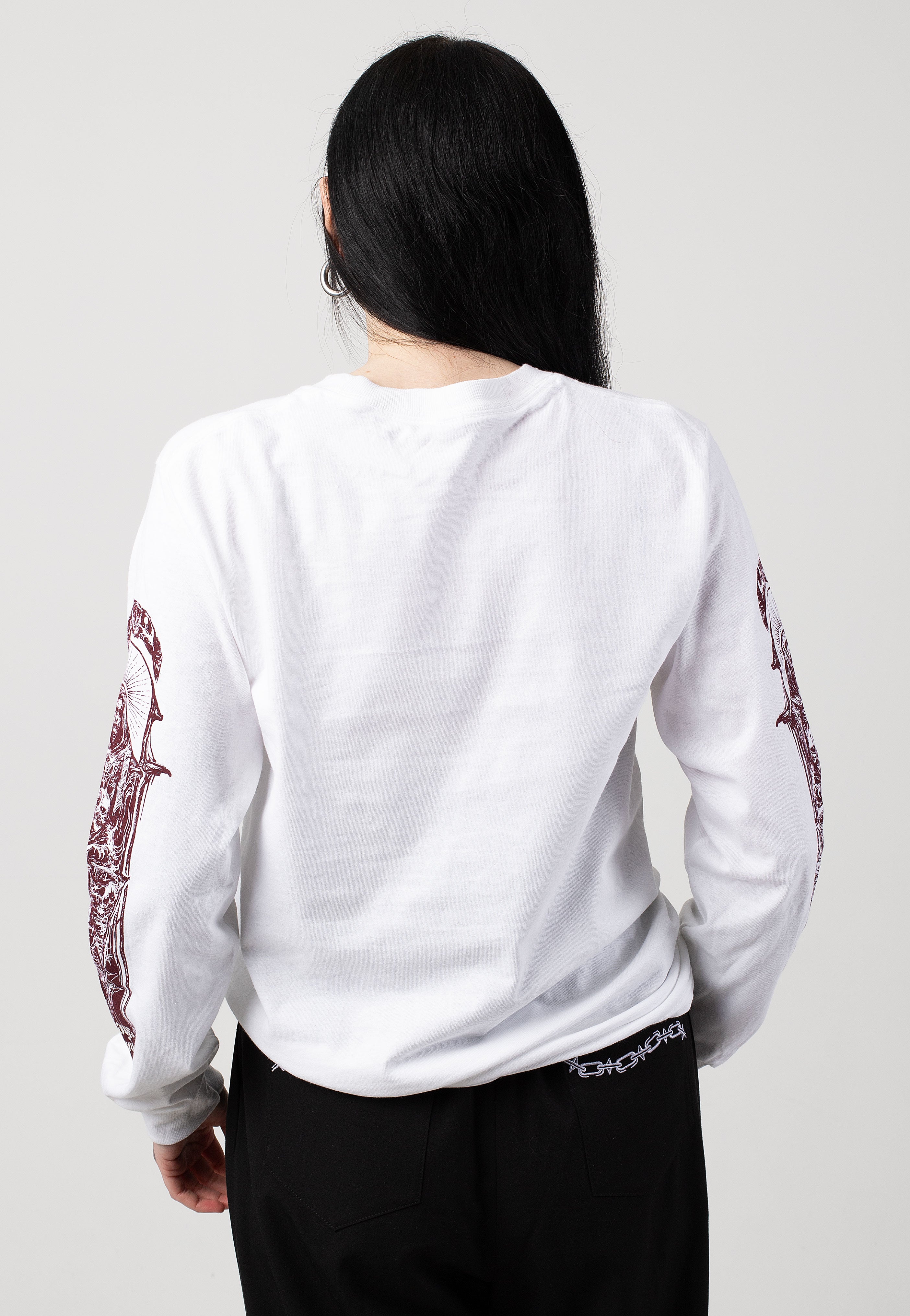 Carnifex - Dark Days White - Longsleeve | Women-Image