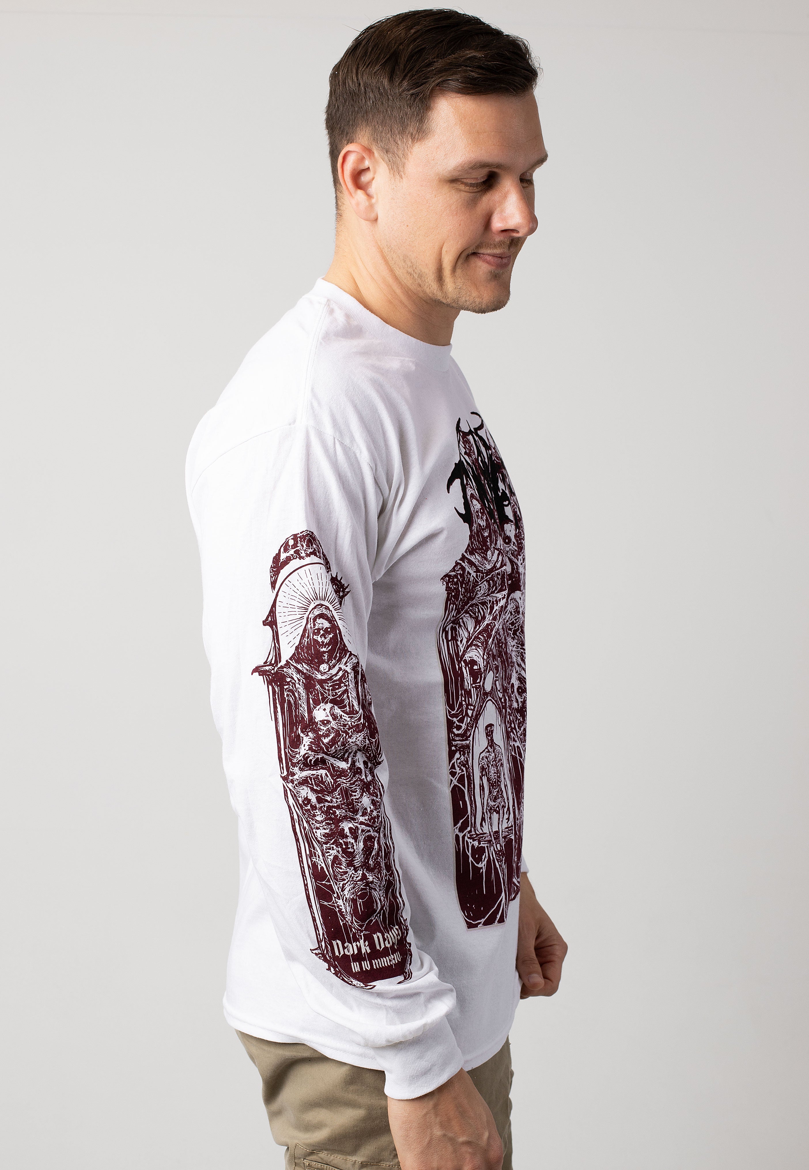 Carnifex - Dark Days White - Longsleeve | Men-Image