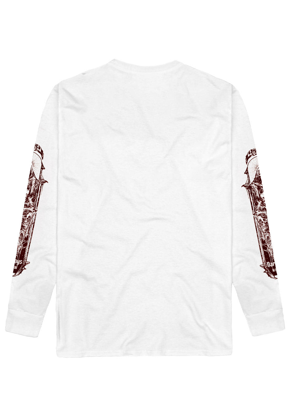 Carnifex - Dark Days White - Longsleeve | Neutral-Image