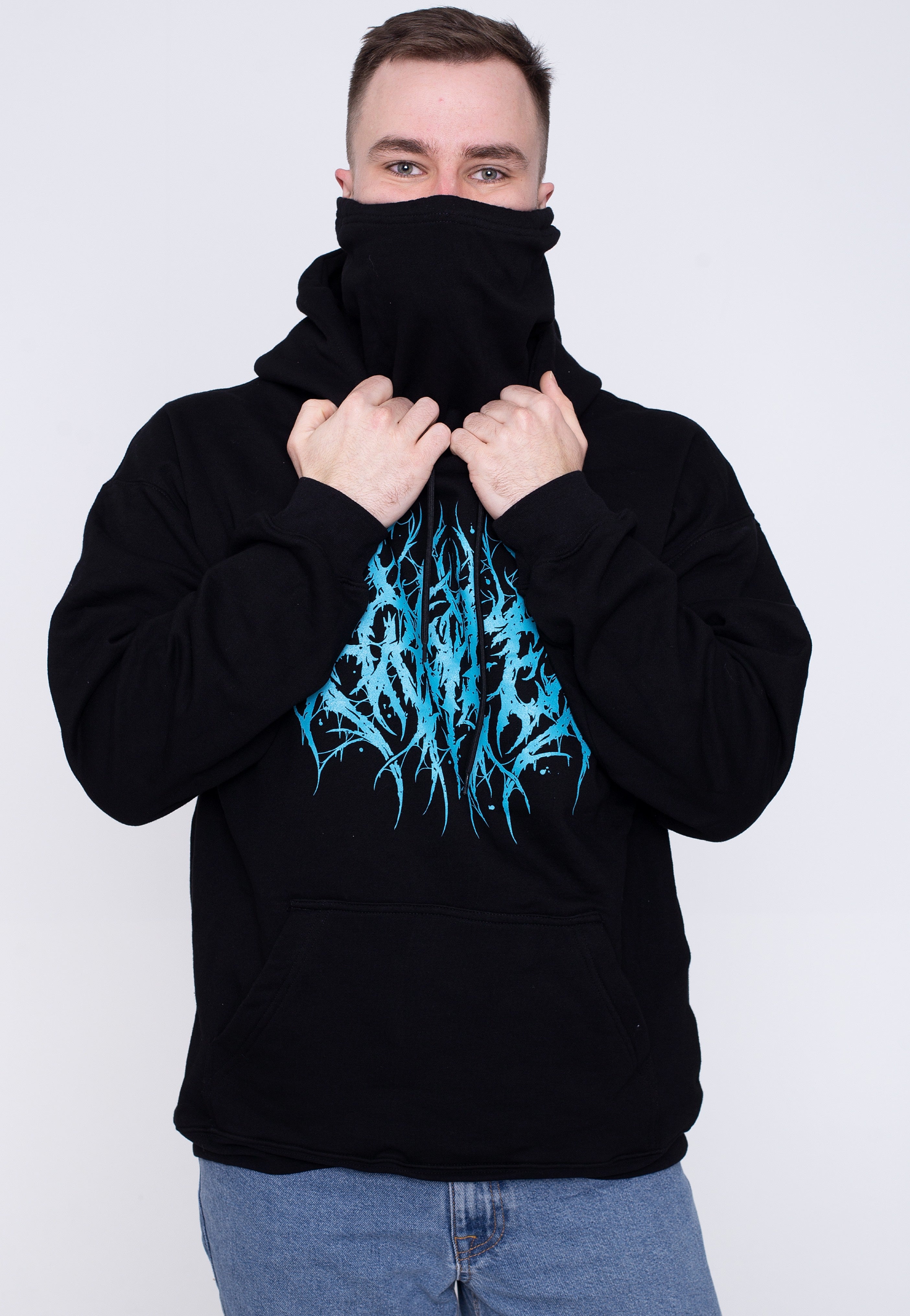 Carnifex - Dead Eyes Face Mask - Hoodie | Men-Image