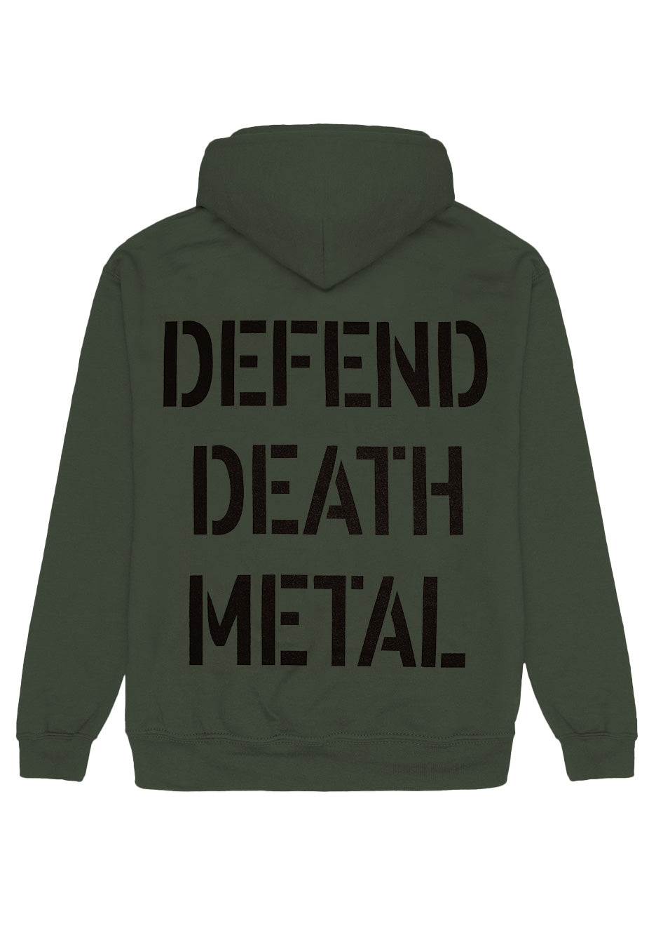 Carnifex - Defend Death Metal Military Green - Hoodie | Neutral-Image