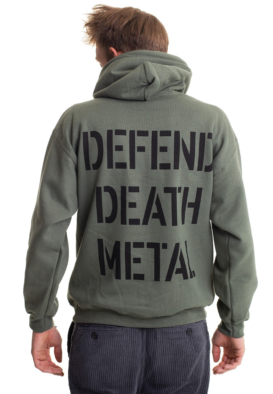 Carnifex - Defend Death Metal Military Green - Hoodie | Men-Image