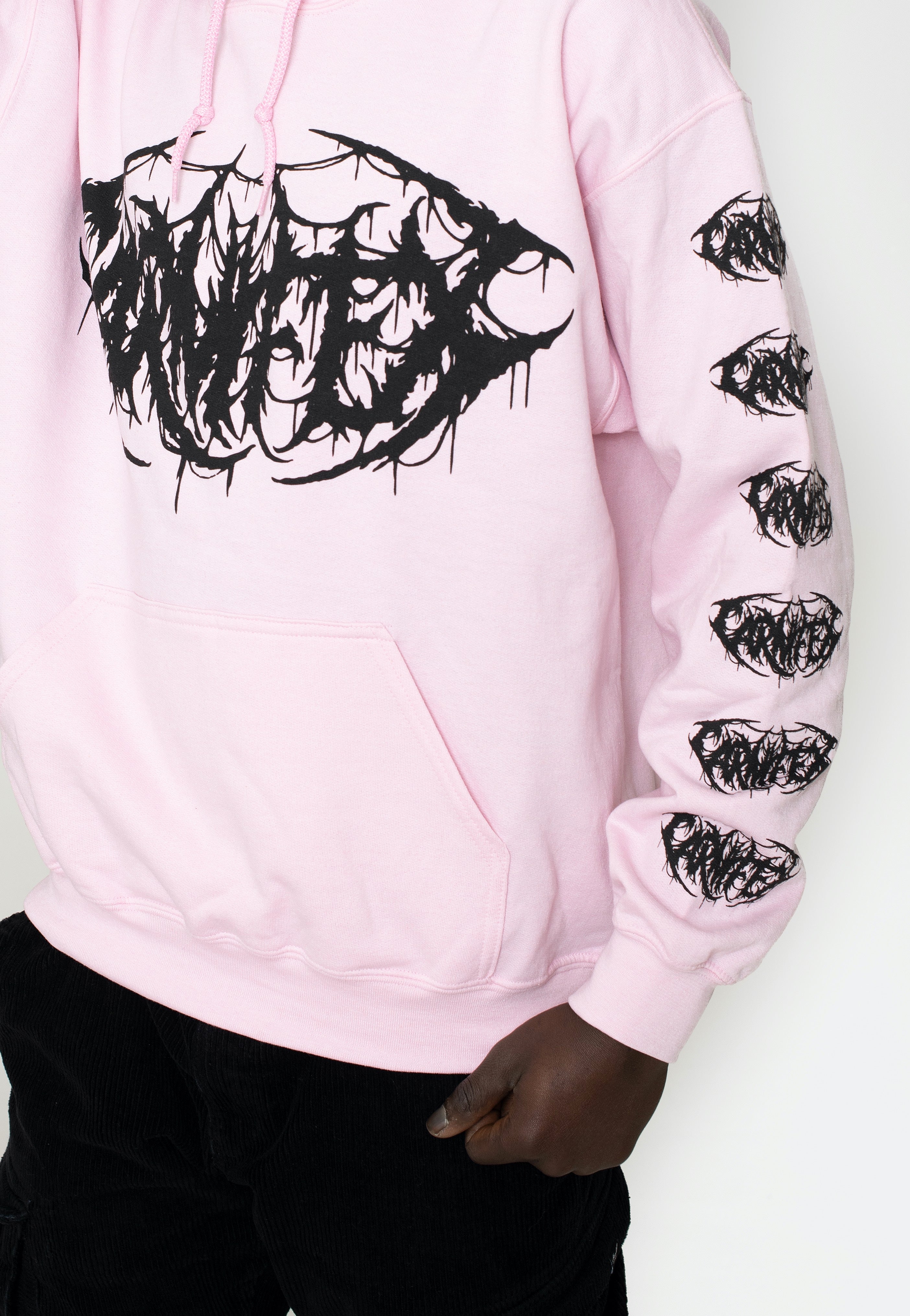 Carnifex - Slam Logo Light Pink - Hoodie | Men-Image