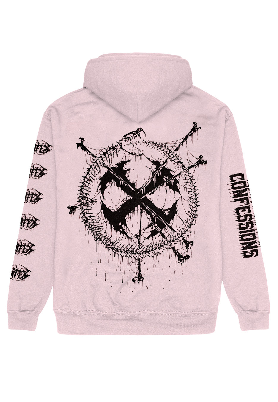 Carnifex - Slam Logo Light Pink - Hoodie | Neutral-Image