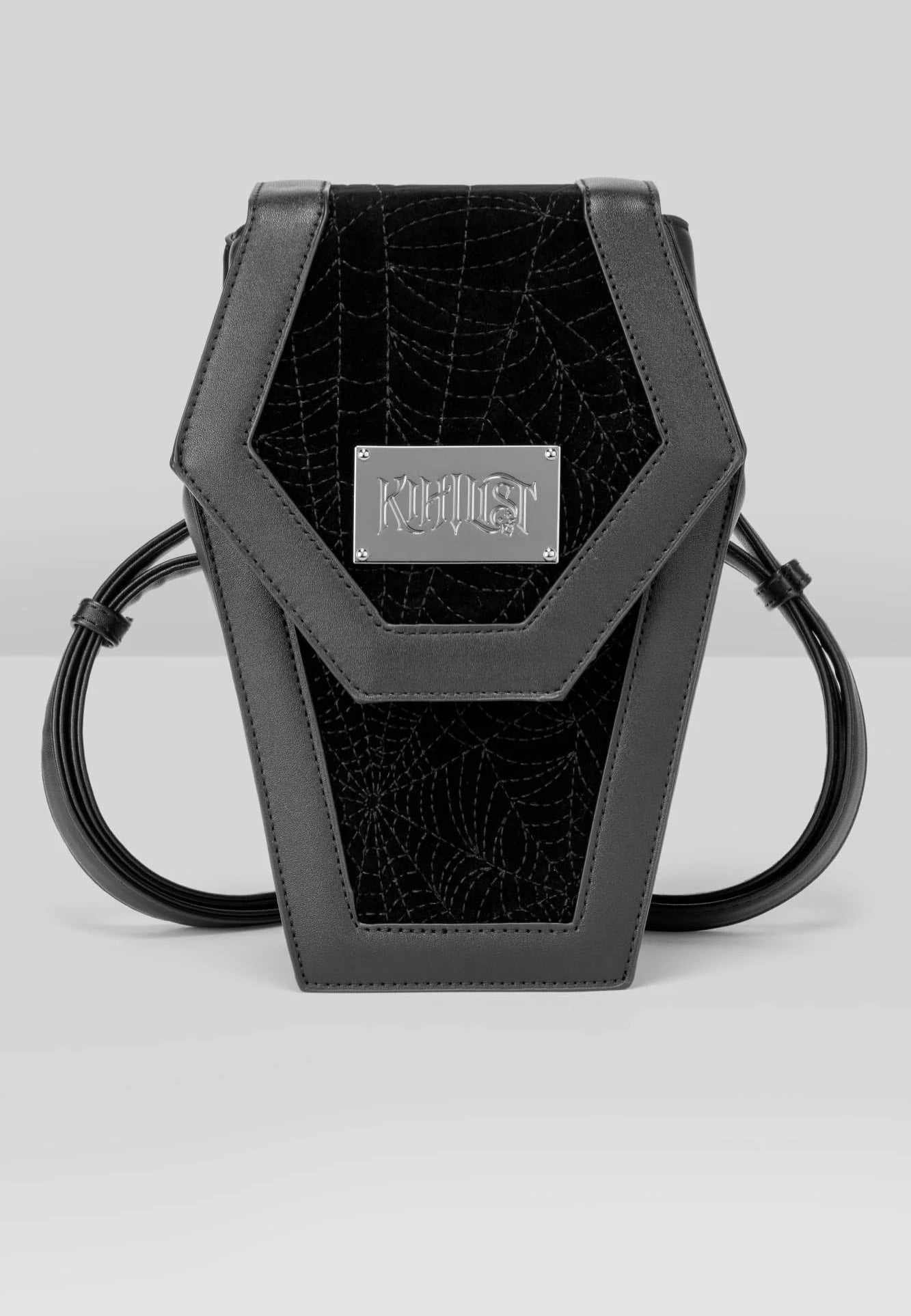 Killstar x Kihilist - Casket Of Sorrow Mini Black - Backpack | Neutral-Image