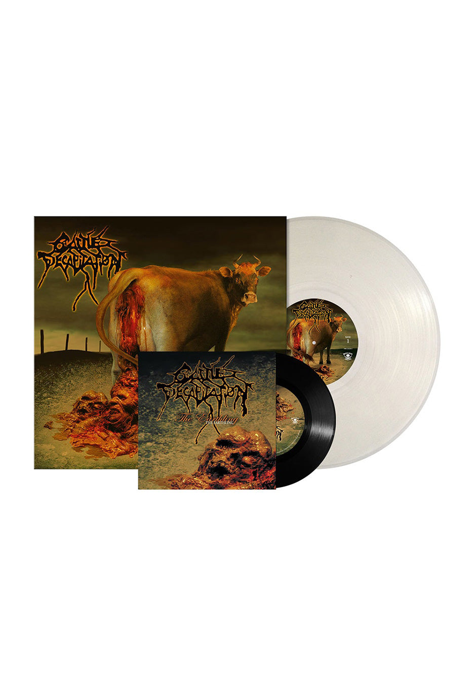 Cattle Decapitation - Humanure Clear - Colored Vinyl +  7 Inch | Neutral-Image