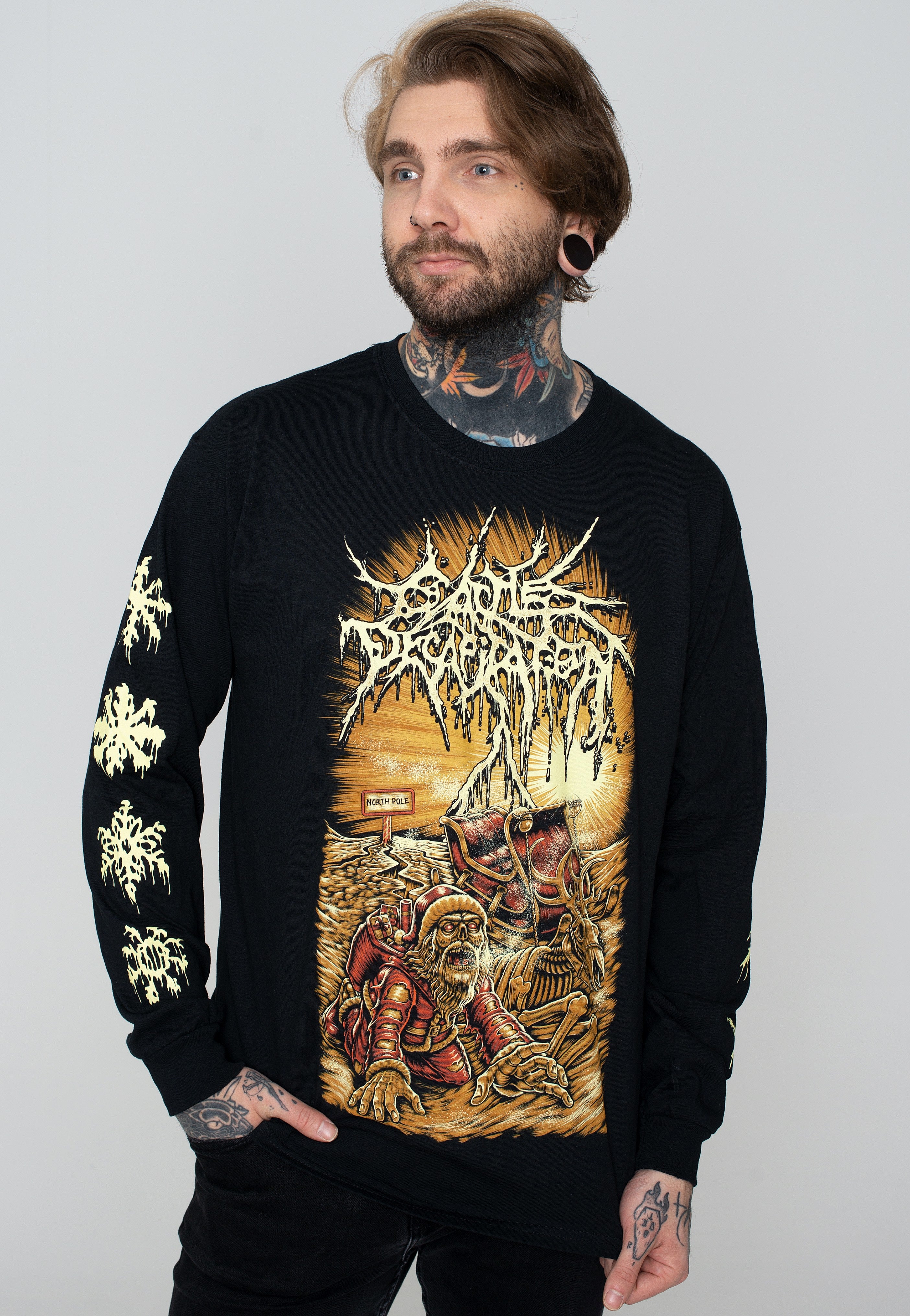 Cattle Decapitation - Christmass Extinction - Longsleeve | Men-Image