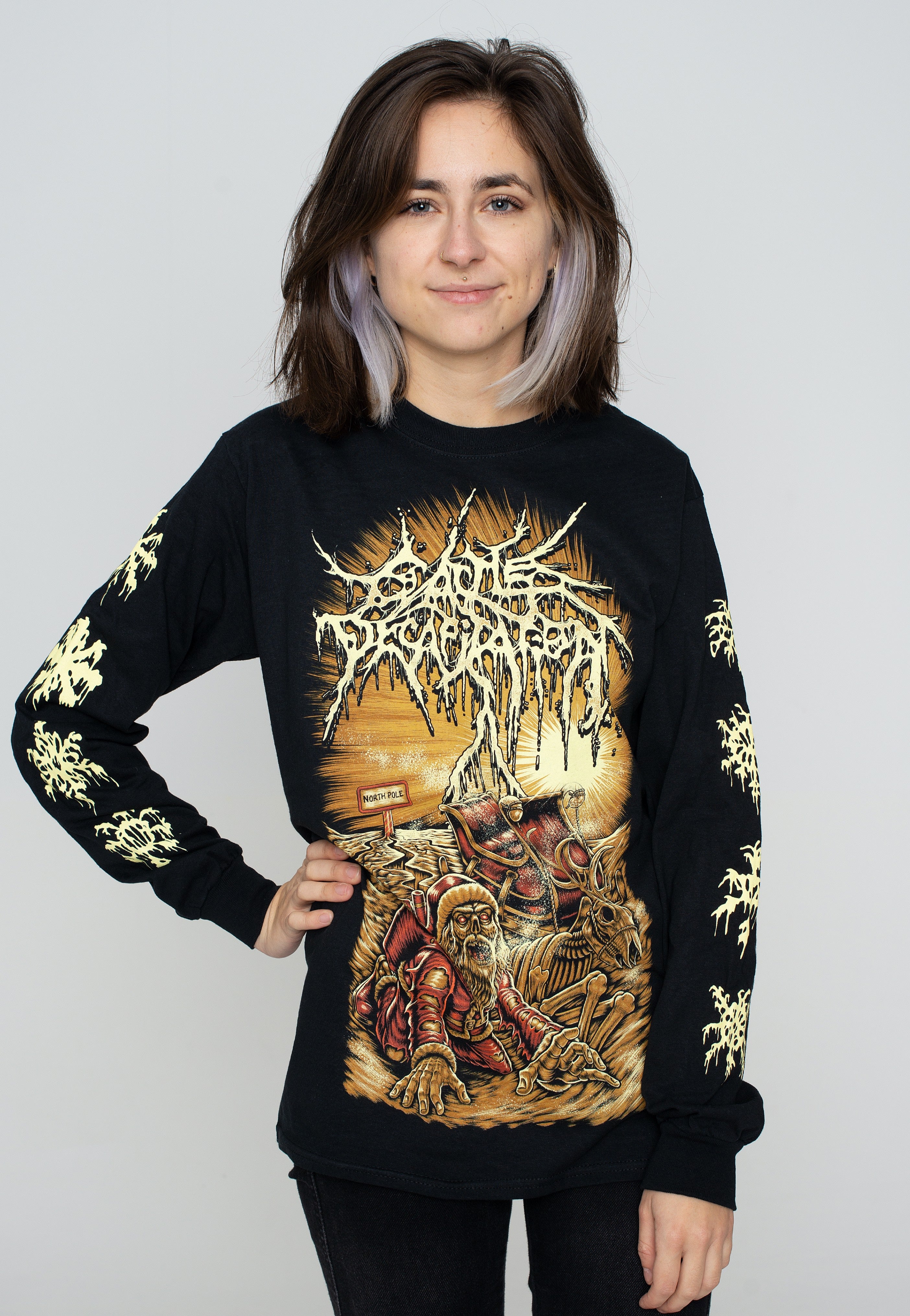 Cattle Decapitation - Christmass Extinction - Longsleeve | Women-Image