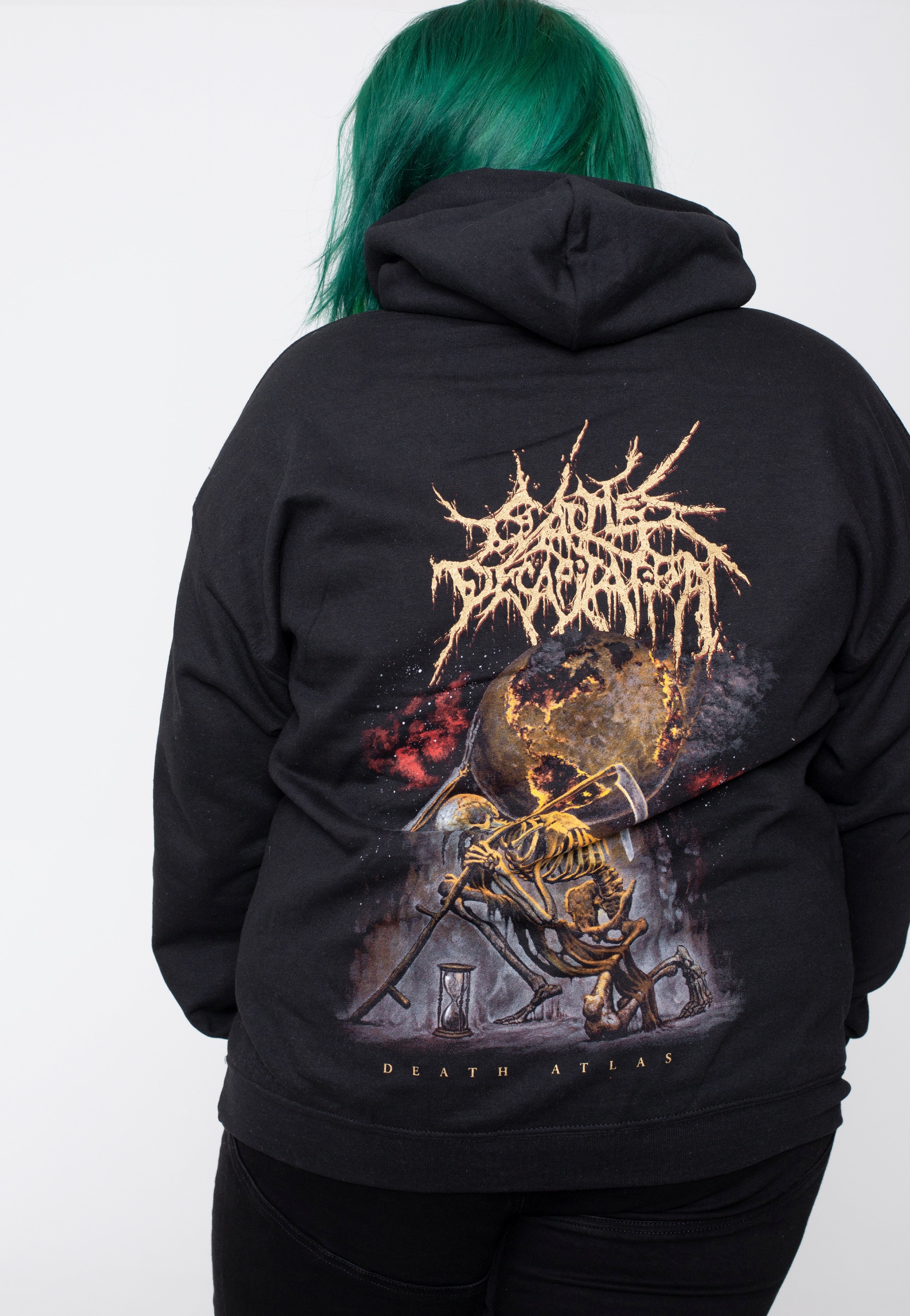 Cattle Decapitation - Death Atlas - Hoodie | Women-Image