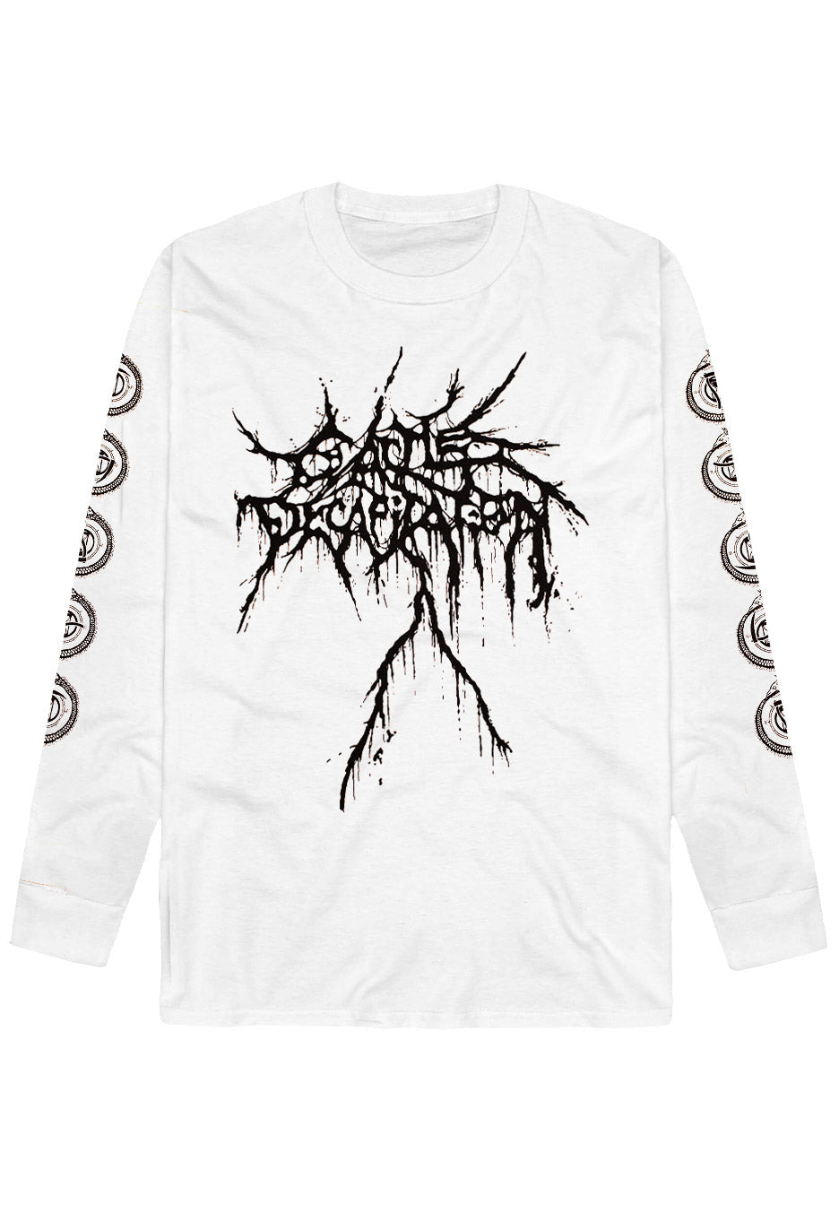 Cattle Decapitation - Ouroboros White - Longsleeve | Neutral-Image