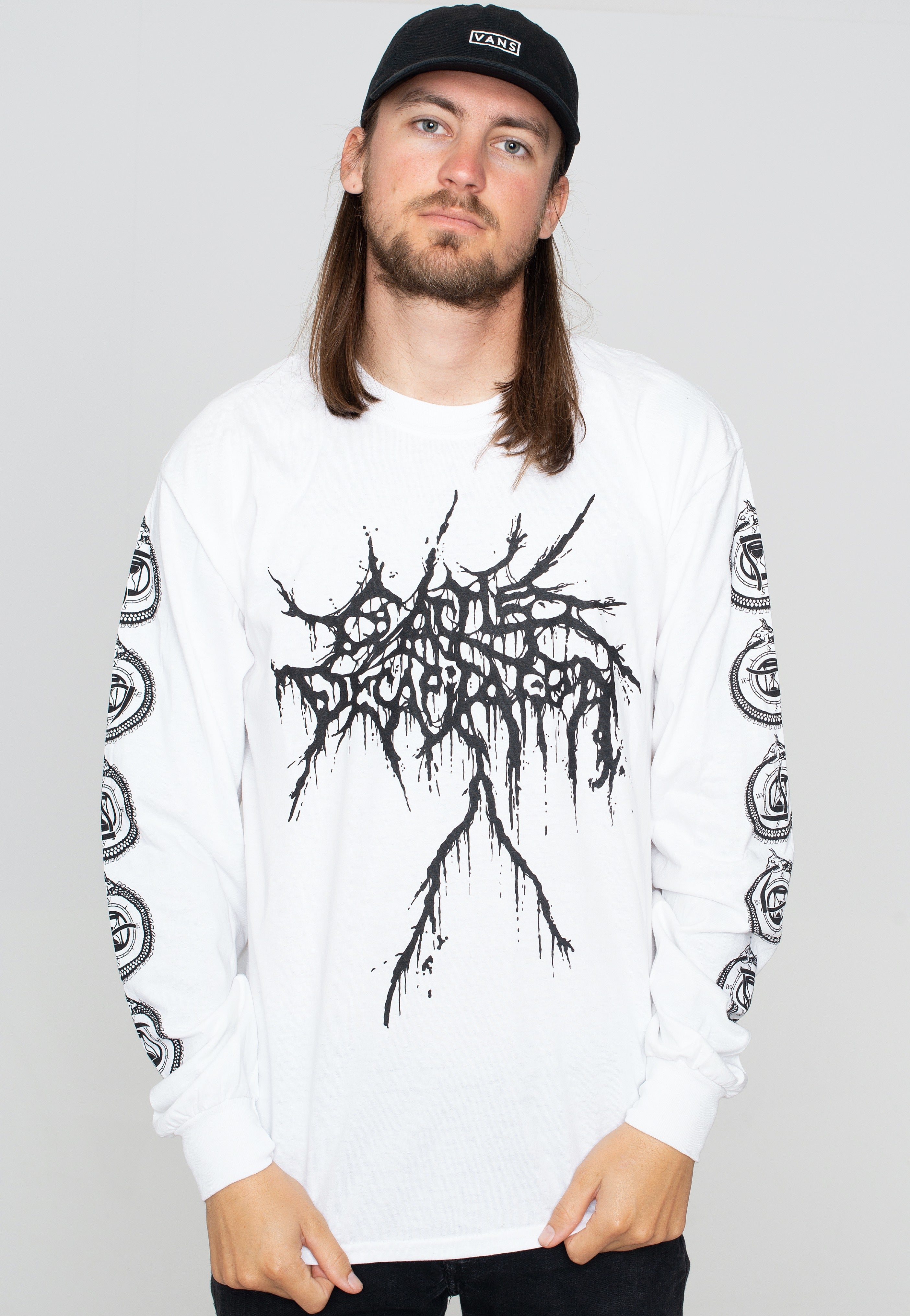 Cattle Decapitation - Ouroboros White - Longsleeve | Men-Image