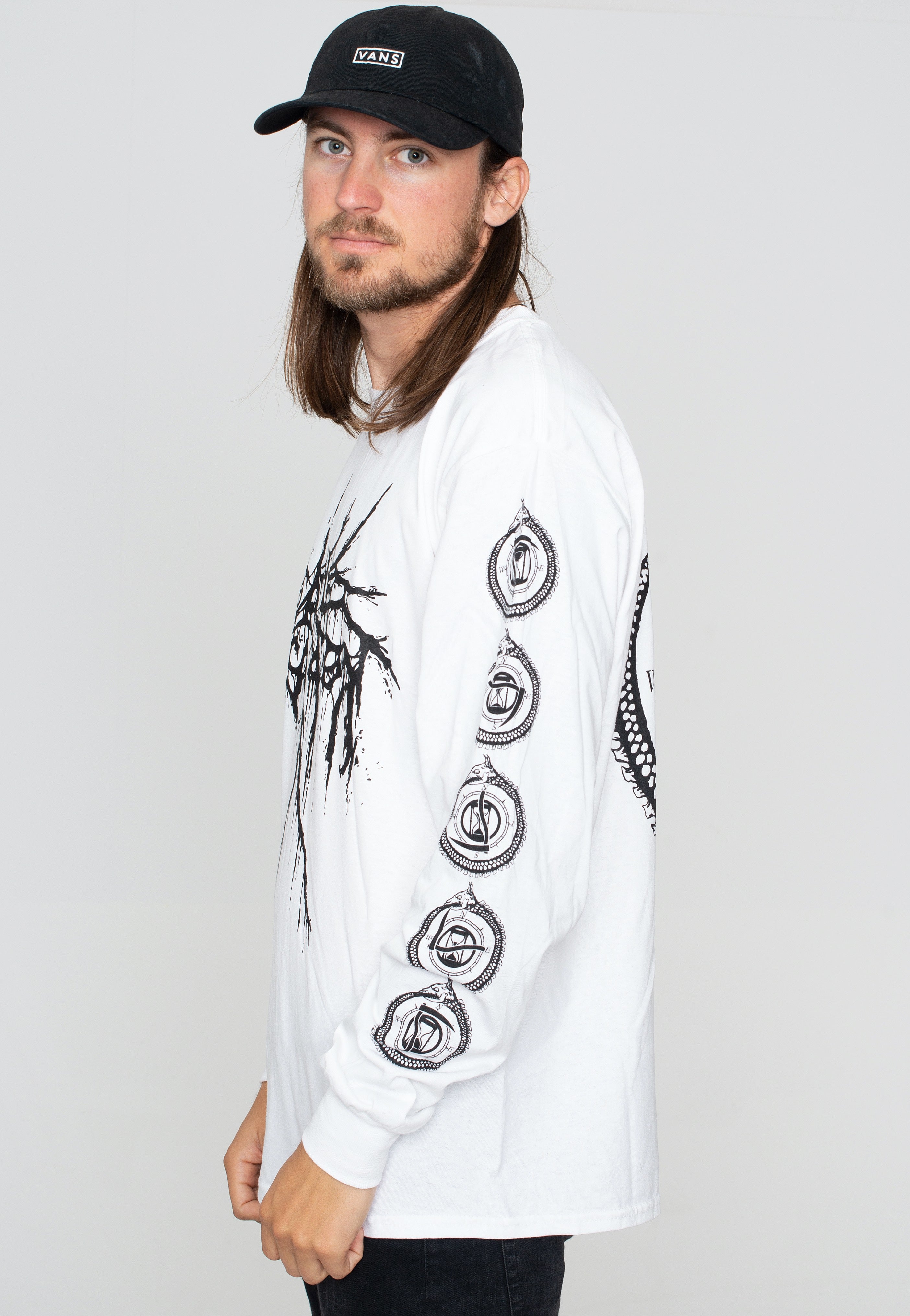 Cattle Decapitation - Ouroboros White - Longsleeve | Men-Image