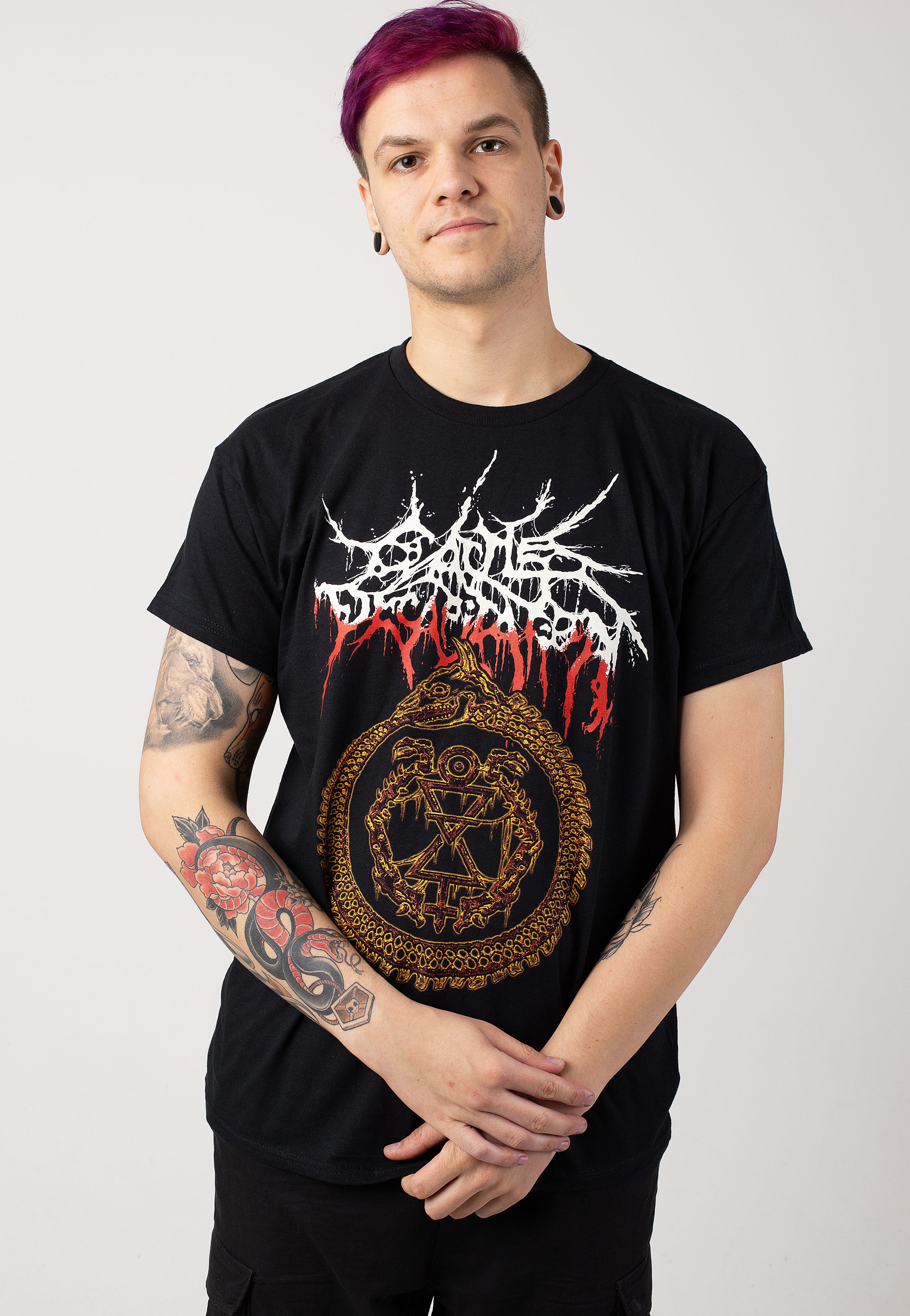 Cattle Decapitation - Terrasite Over Europe 2024 - T-Shirt | Men-Image