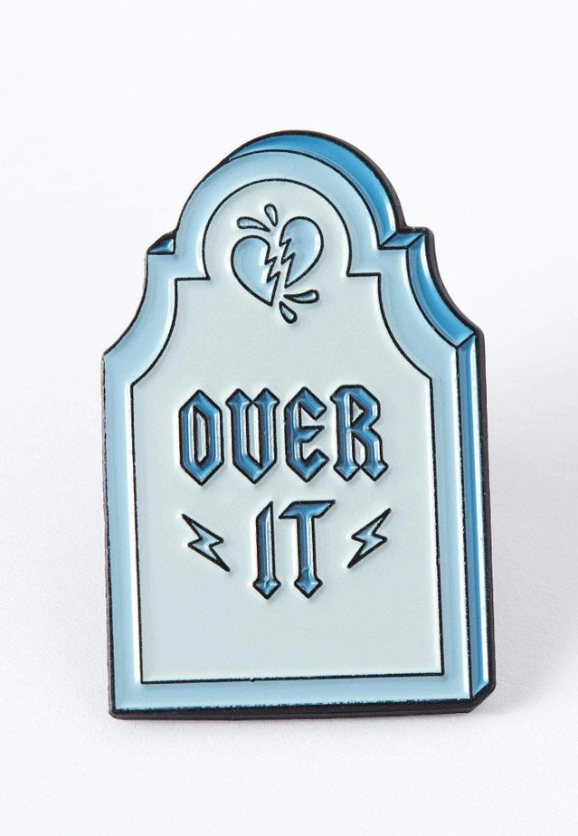 Punky Pins - Over It Blue - Pin | Neutral-Image