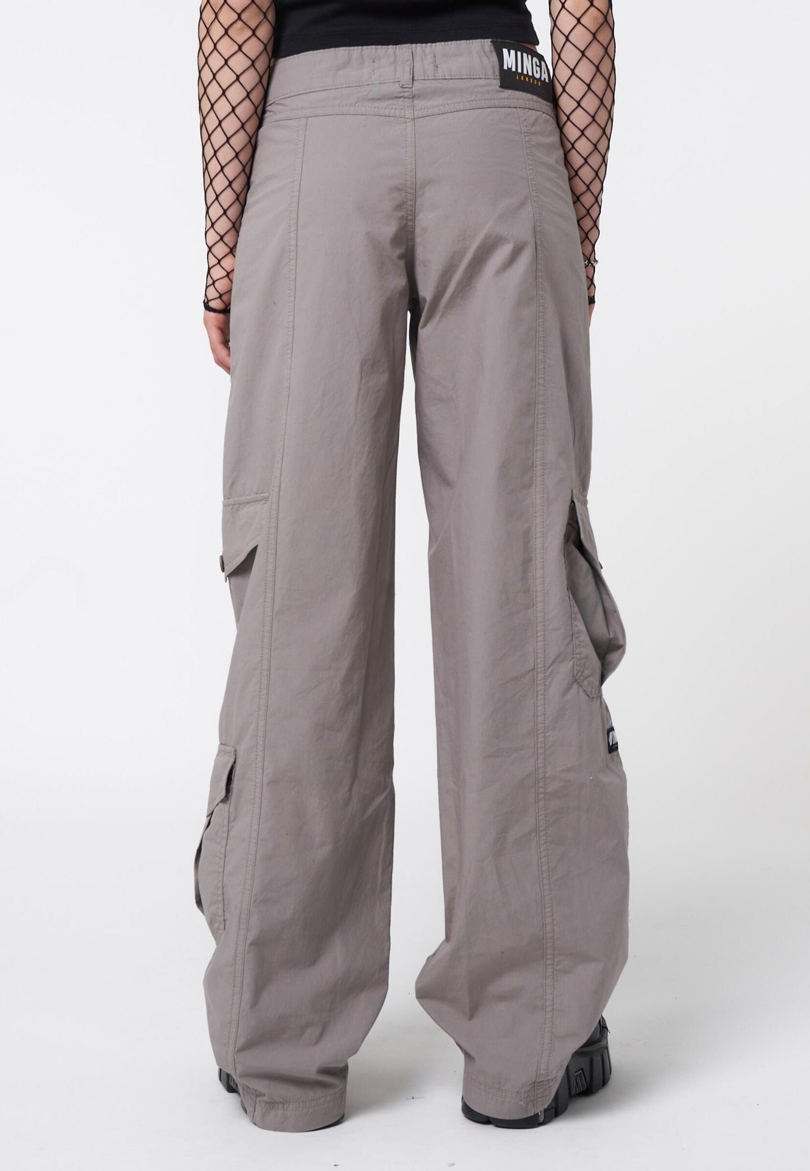 Minga London - Cleo Y2K Cargo Grey - Pants | Women-Image