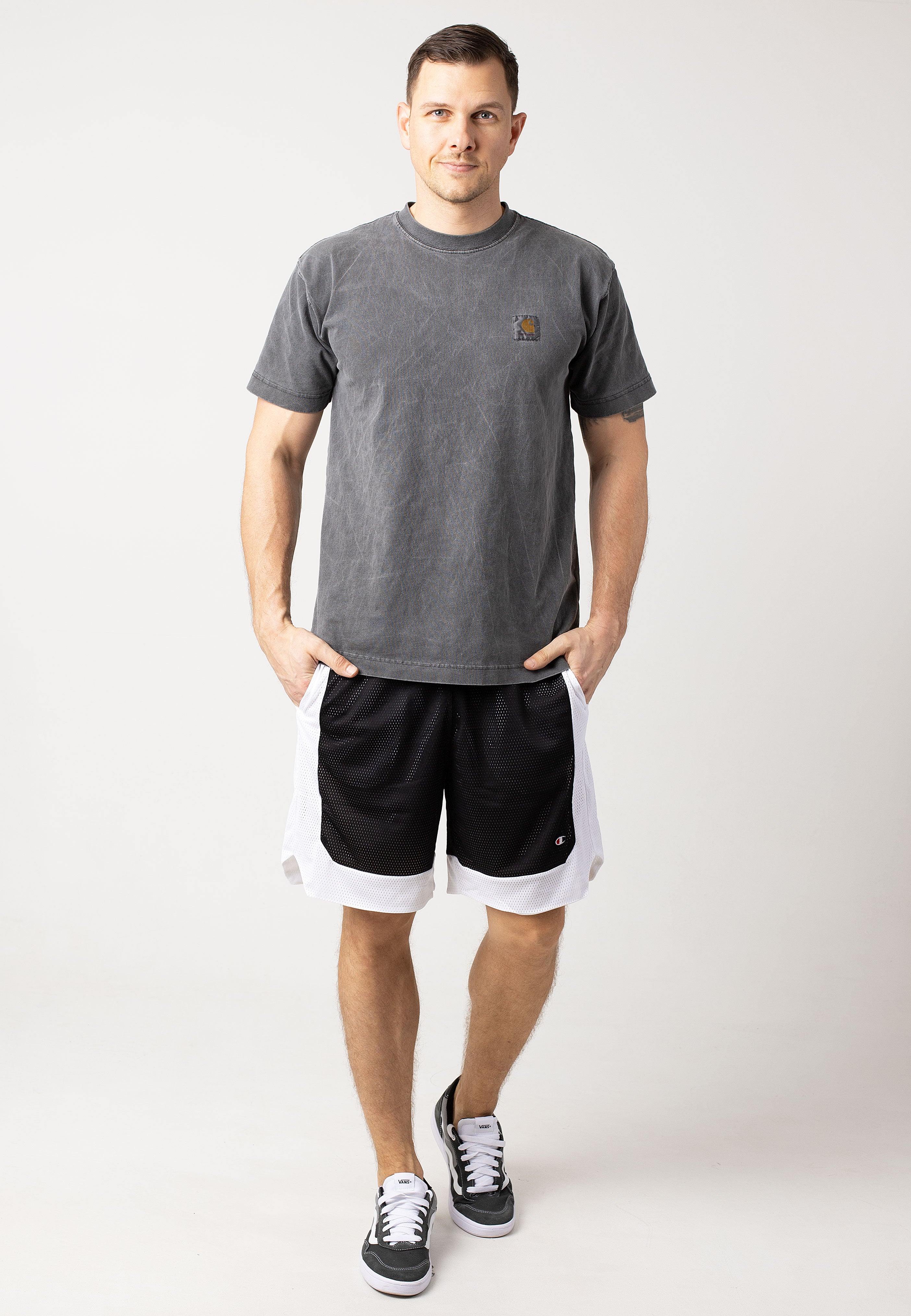 Champion - Bermuda NBK/WHT - Shorts | Men-Image