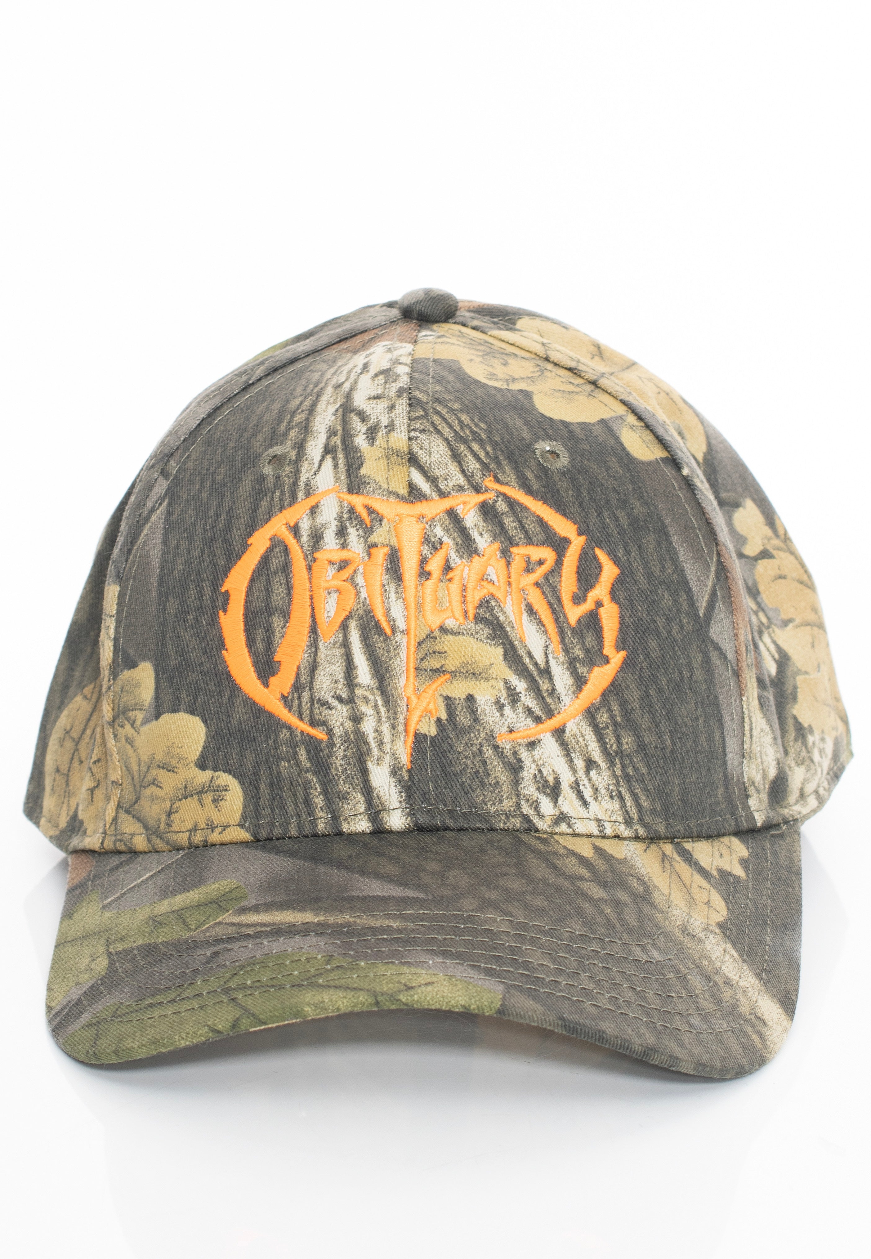 Obituary - Logo Camo Baseball - Cap | Neutral-Image