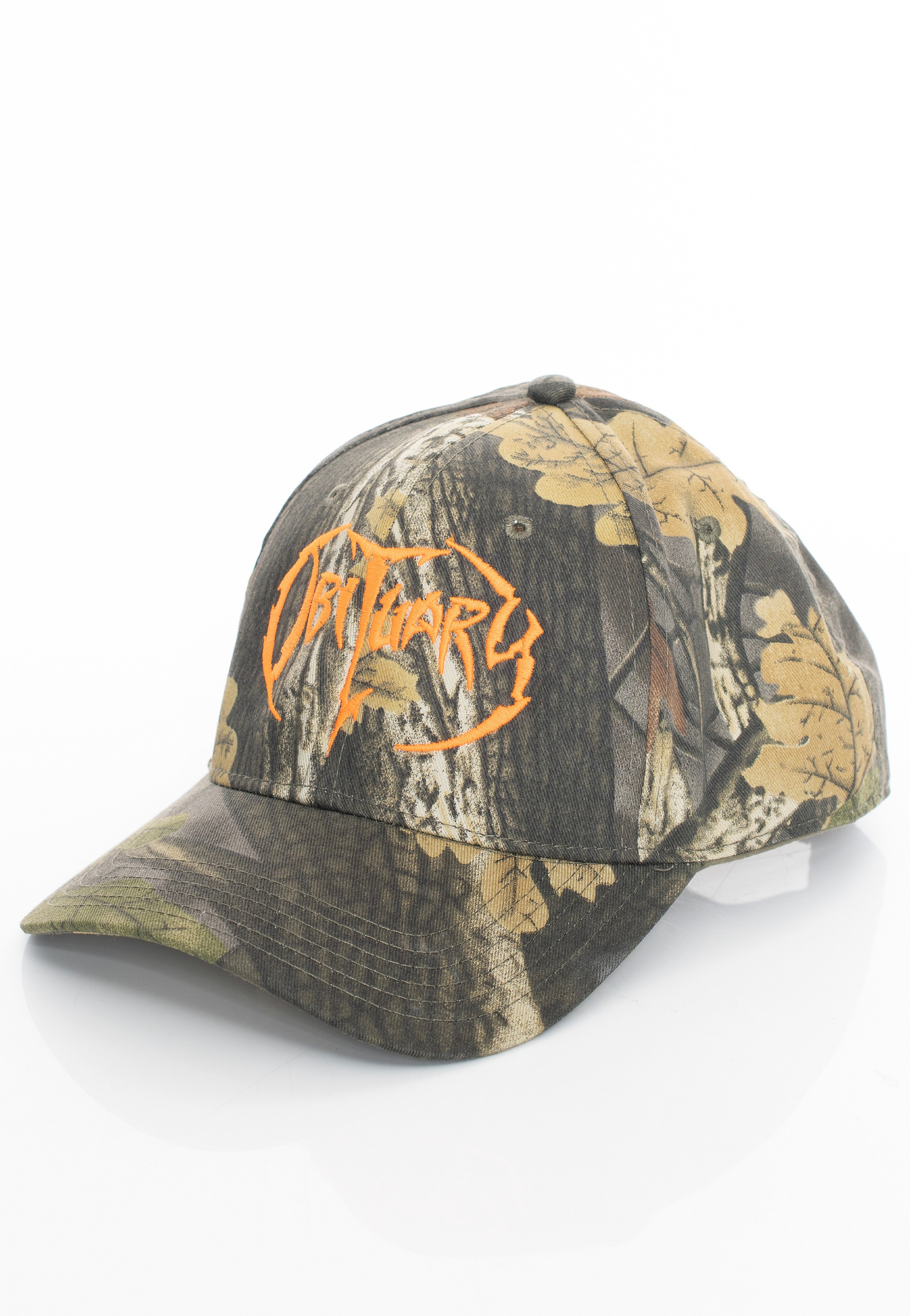 Obituary - Logo Camo Baseball - Cap | Neutral-Image