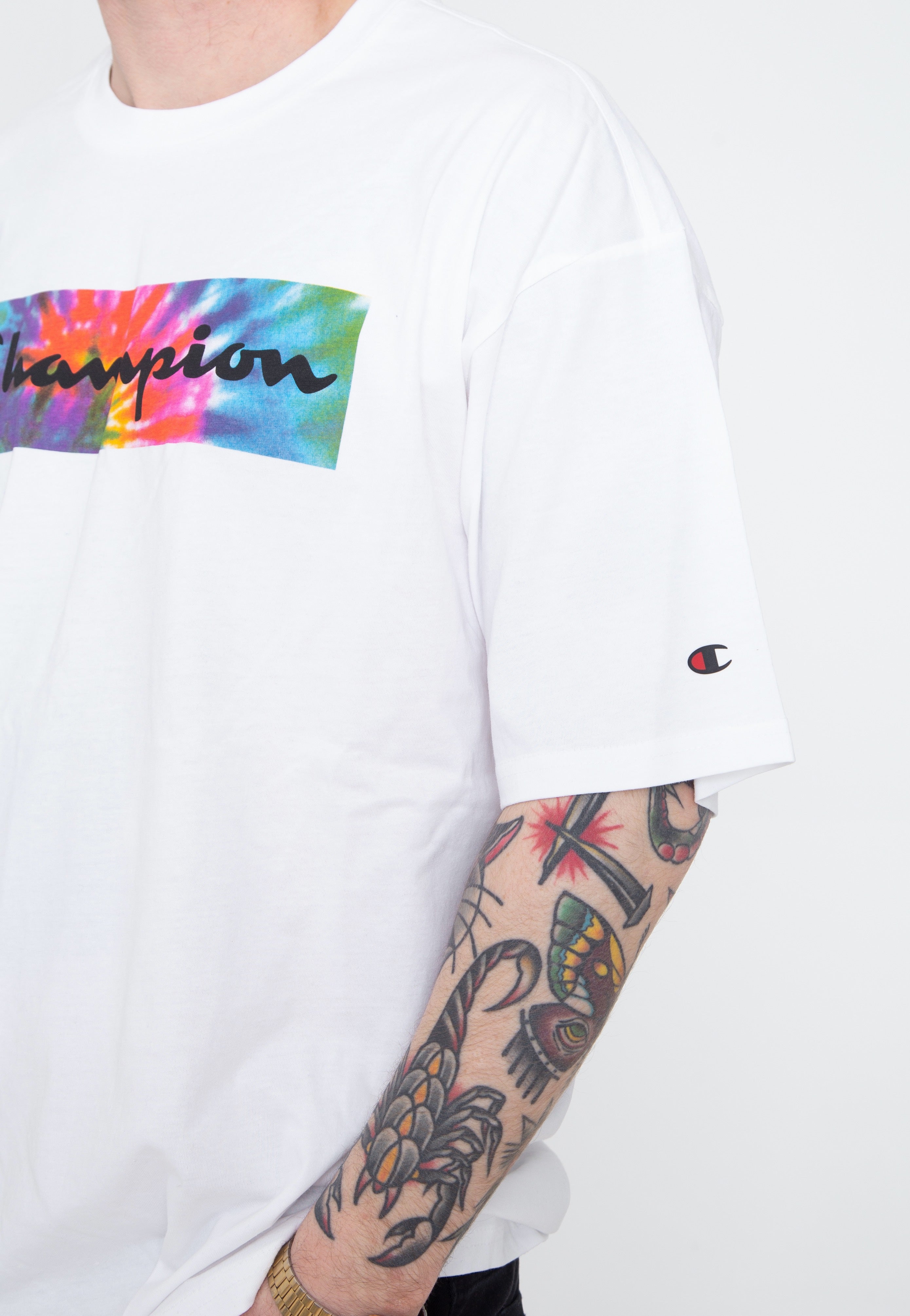 Champion - Crewneck WHT - T-Shirt | Men-Image