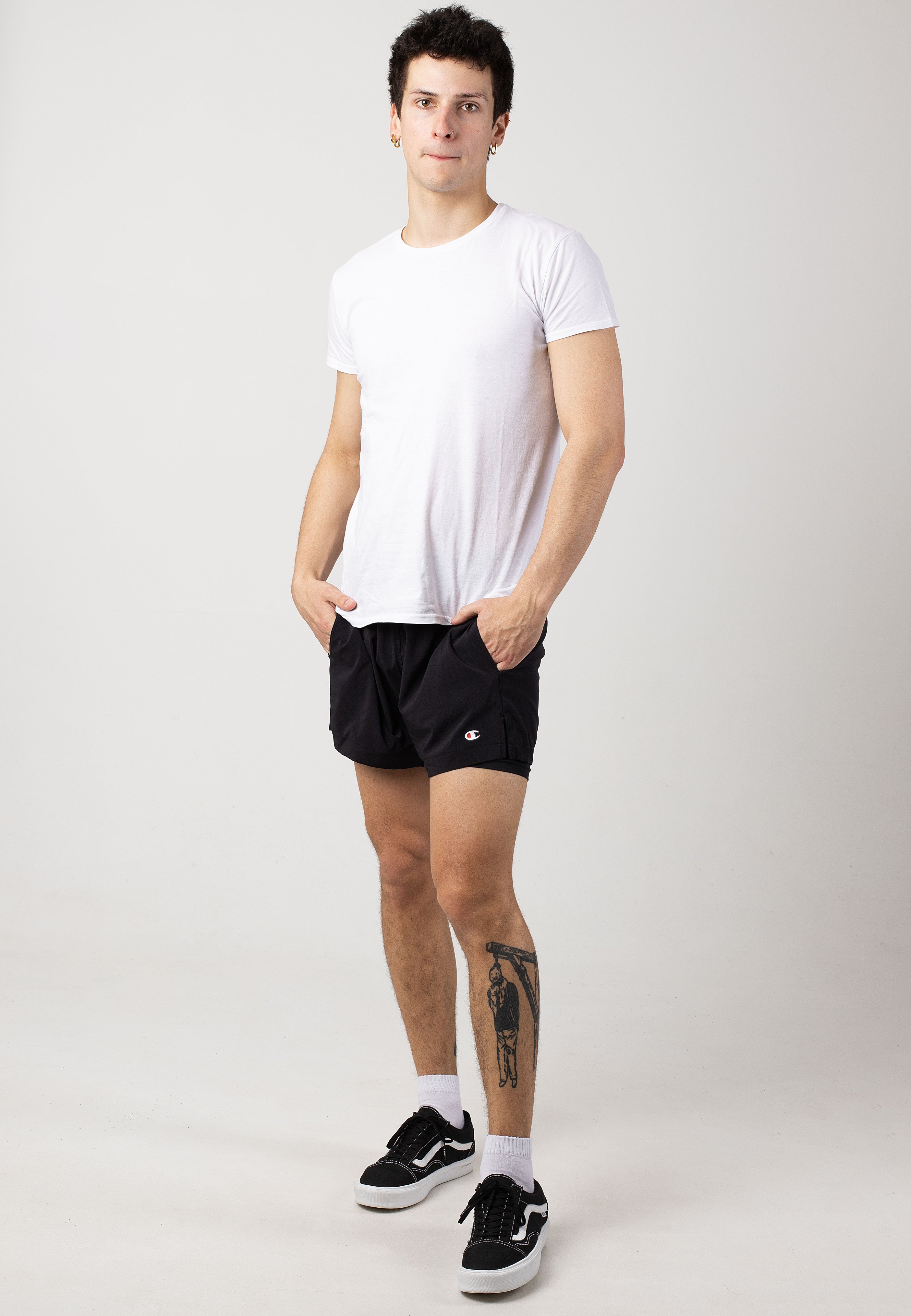 Champion - Double Dry Running NBK/NBK - Shorts | Men-Image