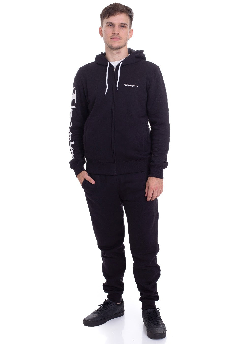 Champion - Fall Fleece Melange NBK/NBK/CCOM - Tracksuit | Men-Image