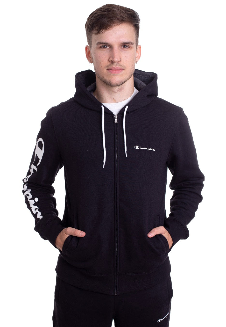 Champion - Fall Fleece Melange NBK/NBK/CCOM - Tracksuit | Men-Image