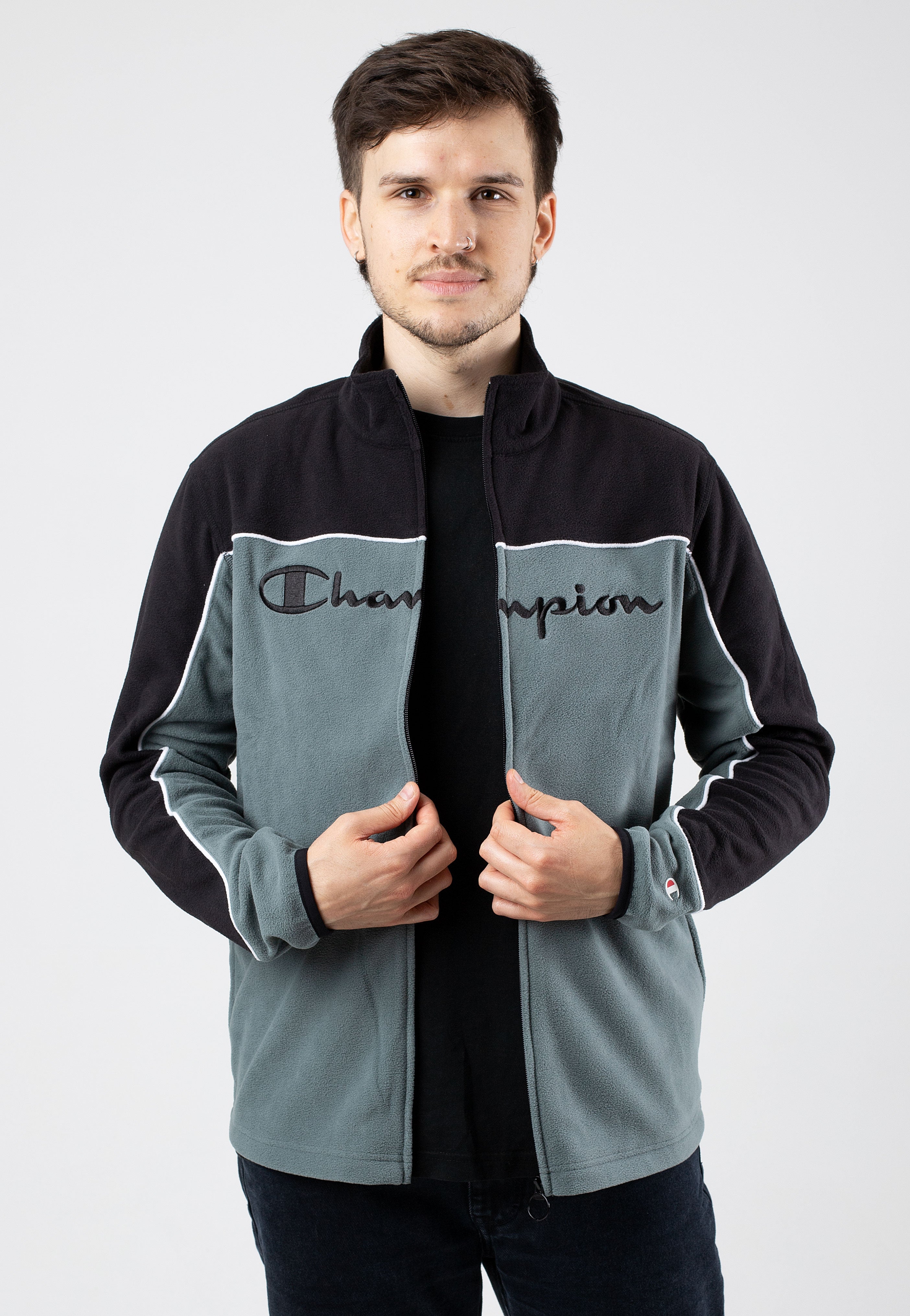 Champion - Full Zip Top Balsamo Green - Jacket | Men-Image