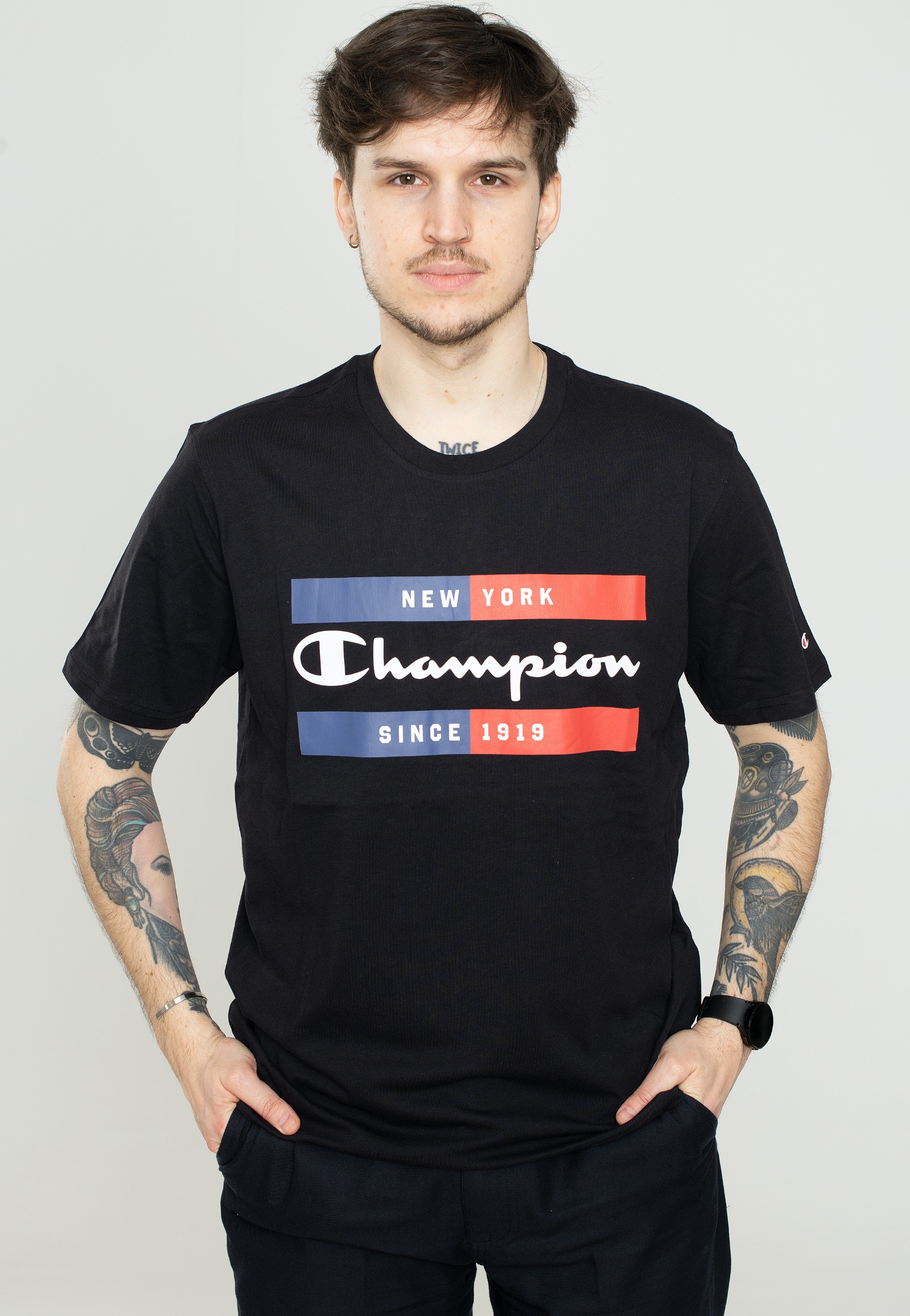 Champion - Graphic Shop Authentic Black Beauty - T-Shirt | Men-Image