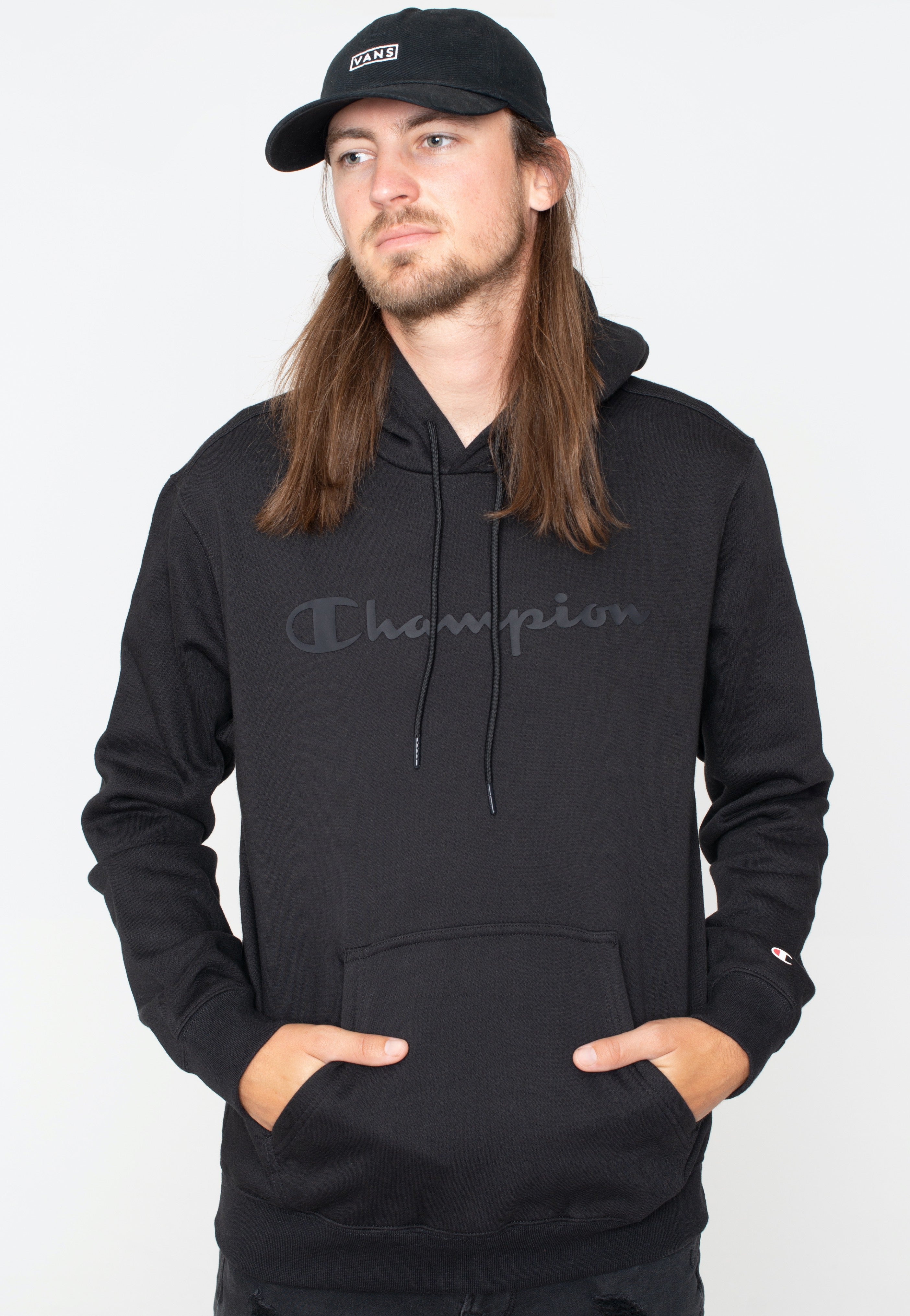 Champion - Hooded Black Beauty A - Hoodie | Men-Image