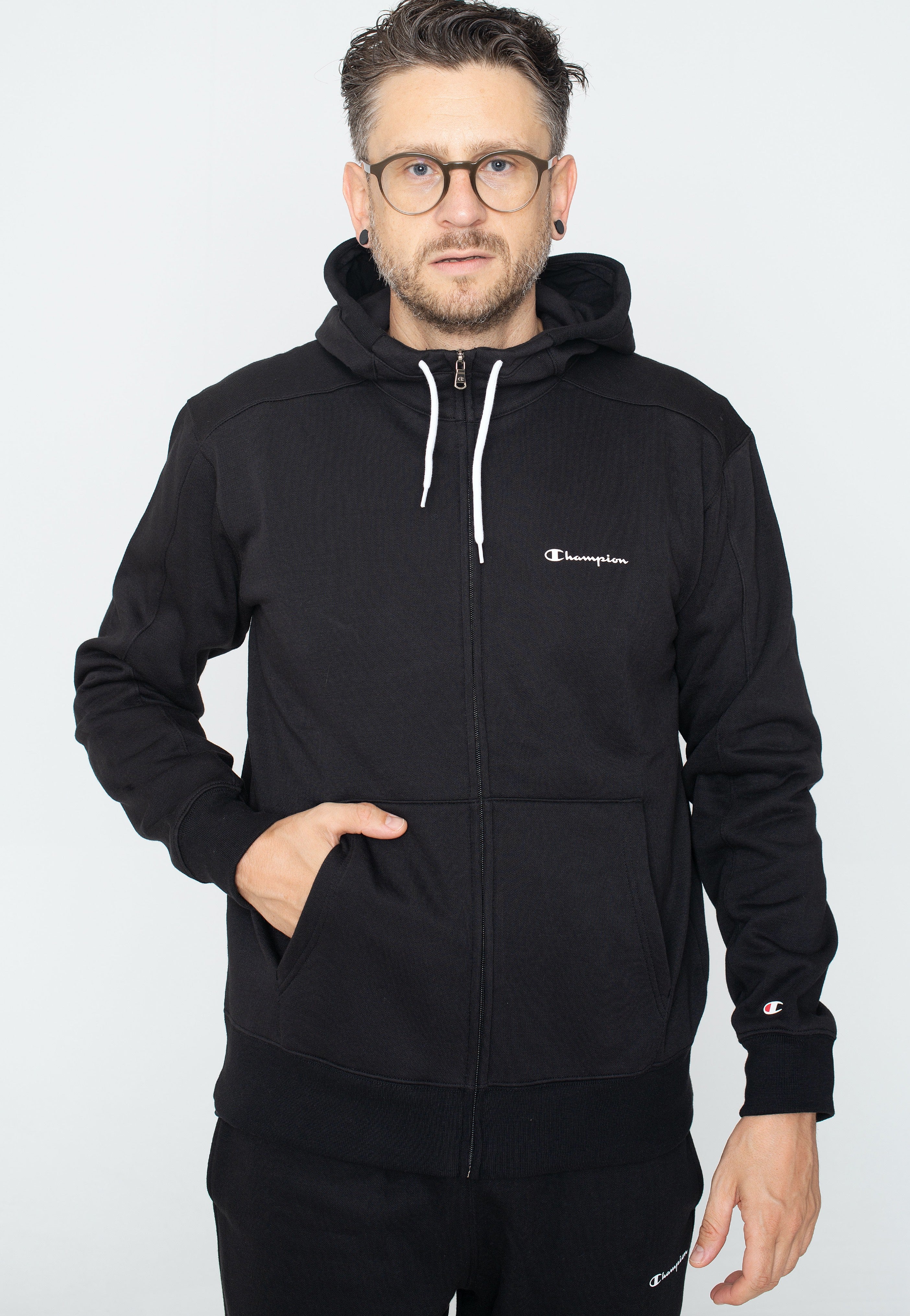 Champion Hooded Full Zip Black Beauty Tracksuit Impericon