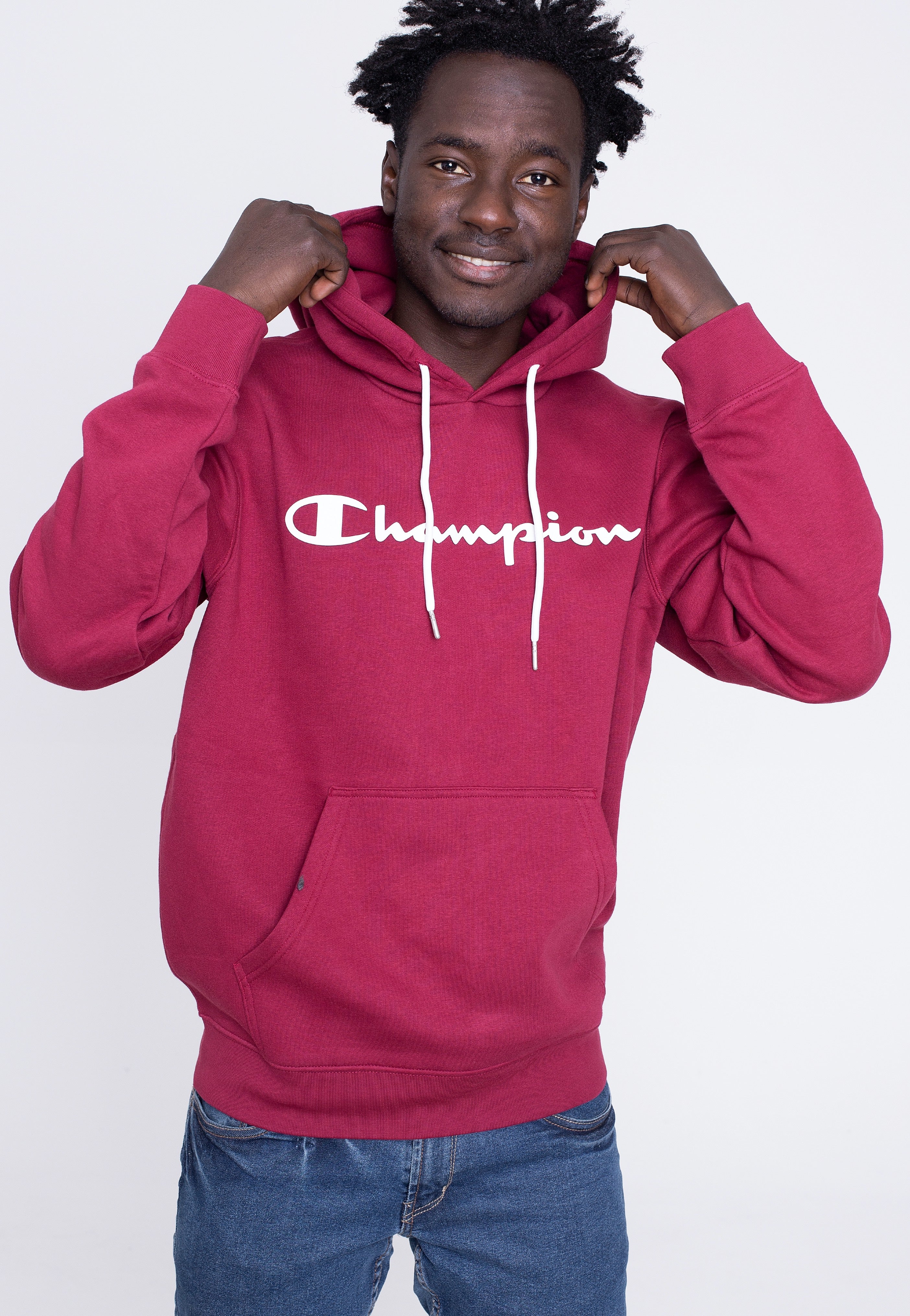 Champion - Hooded Logo RHD - Hoodie | Men-Image