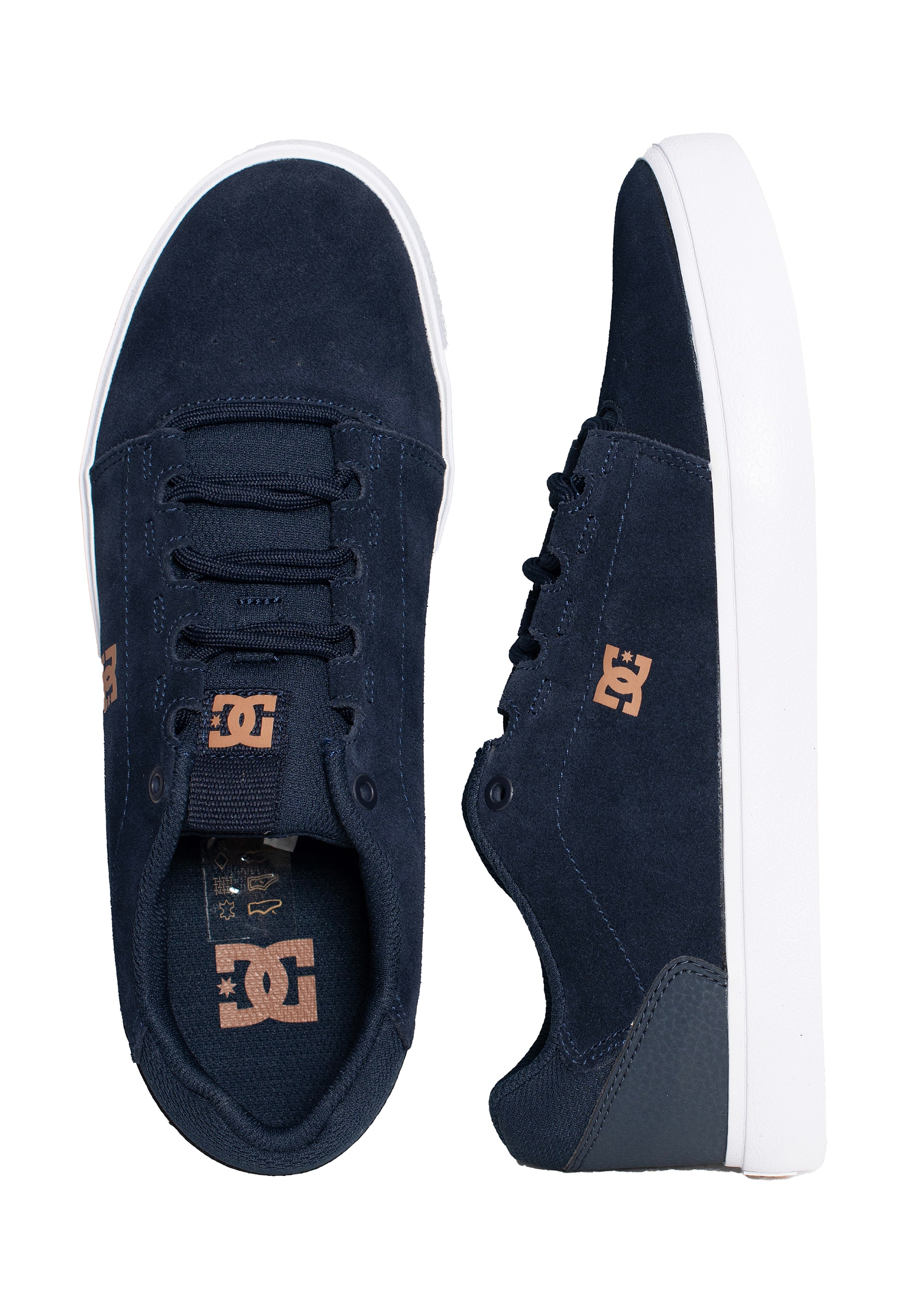 DC - Hyde Navy/ Orange - Shoes | Men-Image