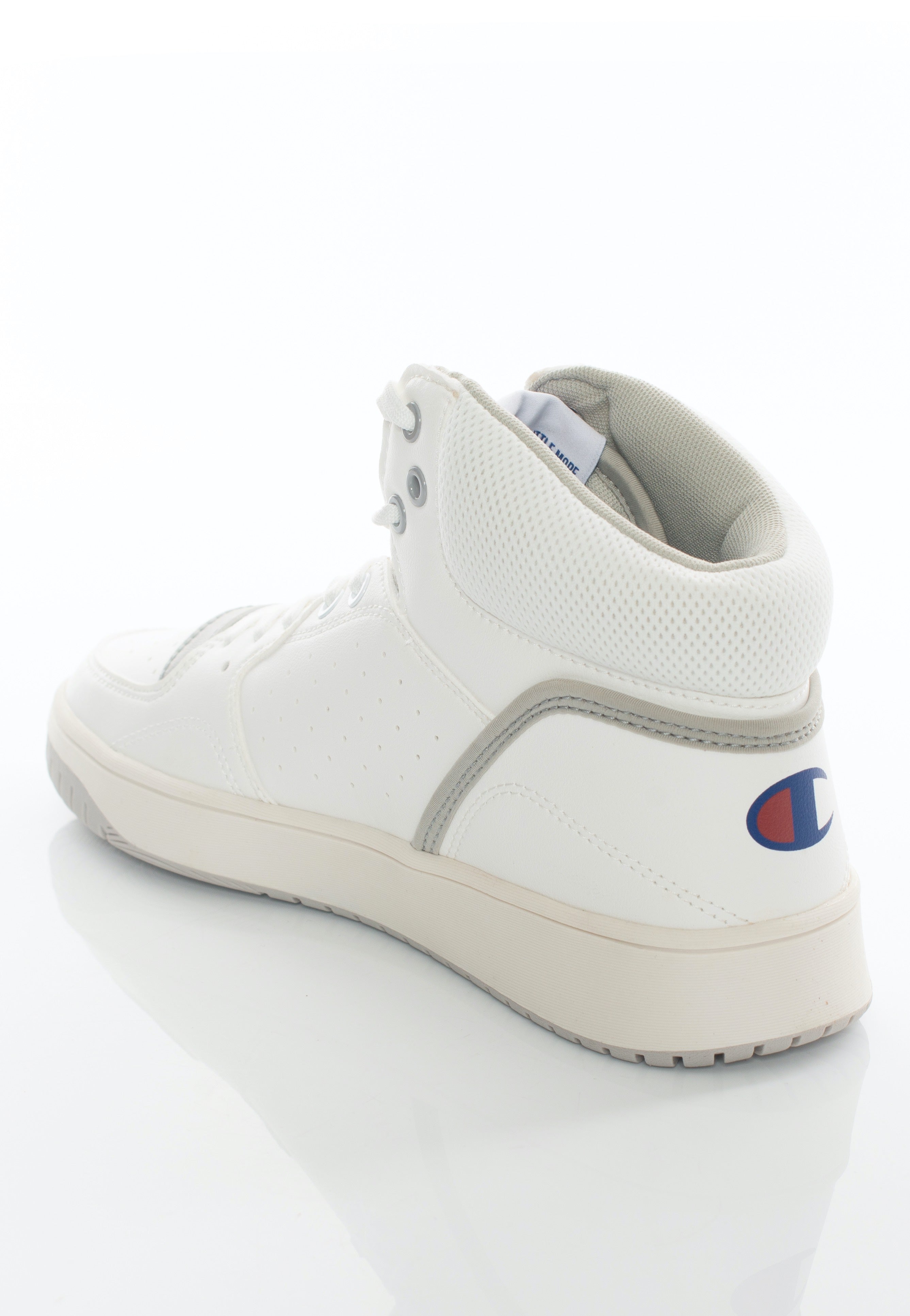 Champion - Mid Cut Royal Mid White - Shoes | Men-Image