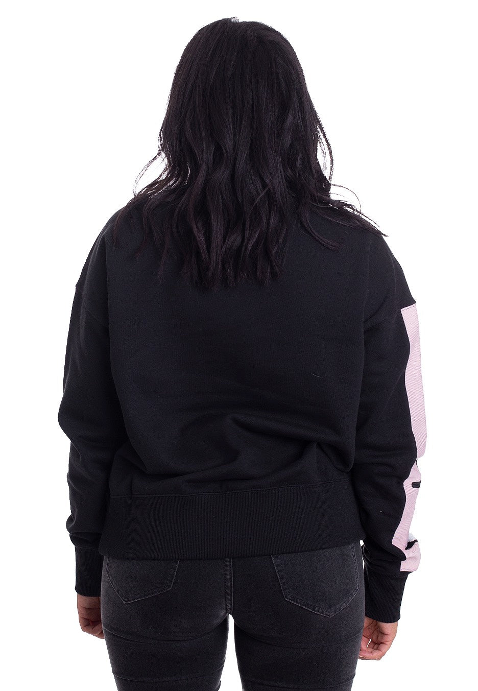 Champion - Recycle Fleece High Neck Brand Manifesto BLK - Sweater | Women-Image