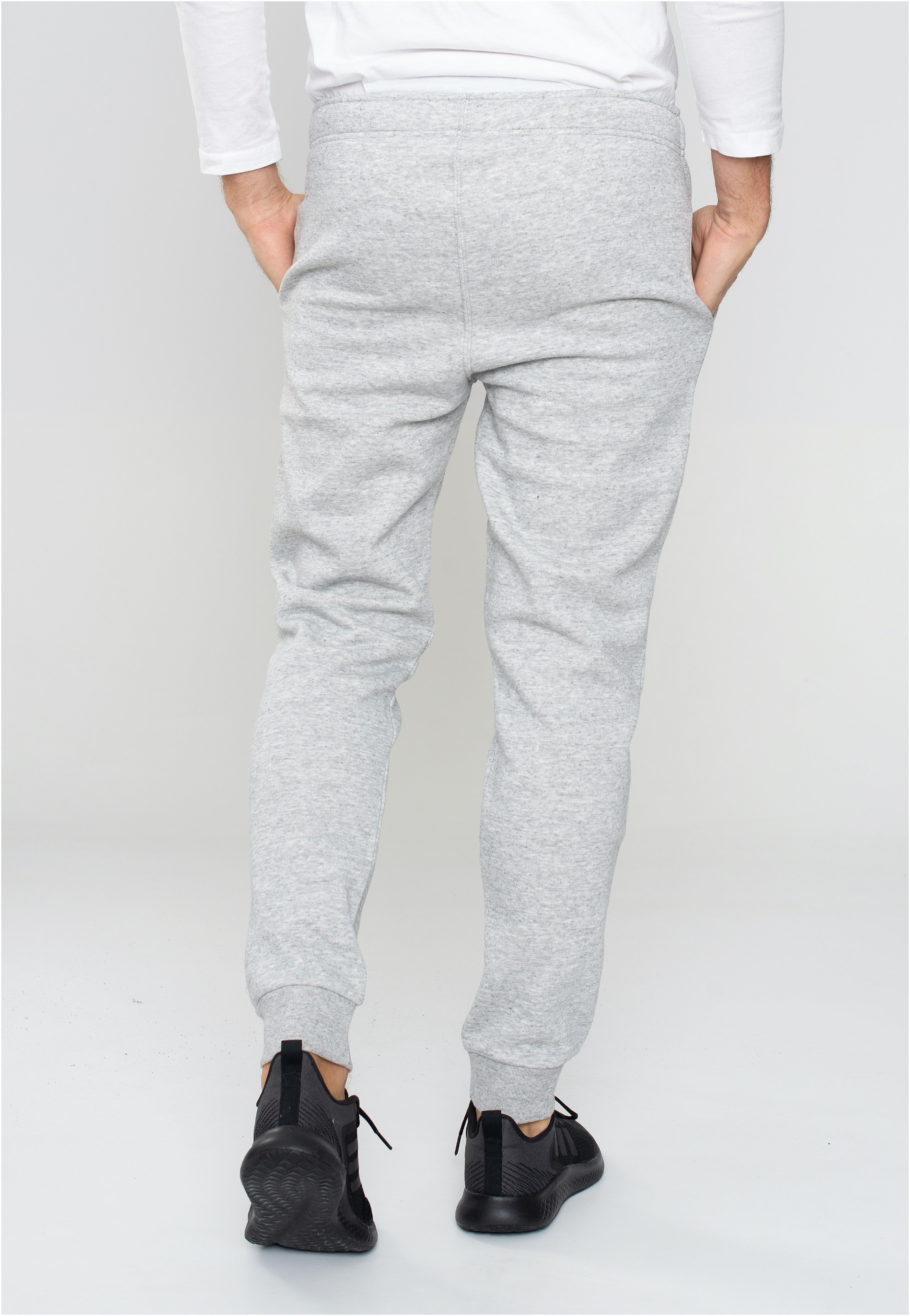 Champion - Rib Cuff New Oxford Grey Melange - Sweat Pants | Men-Image