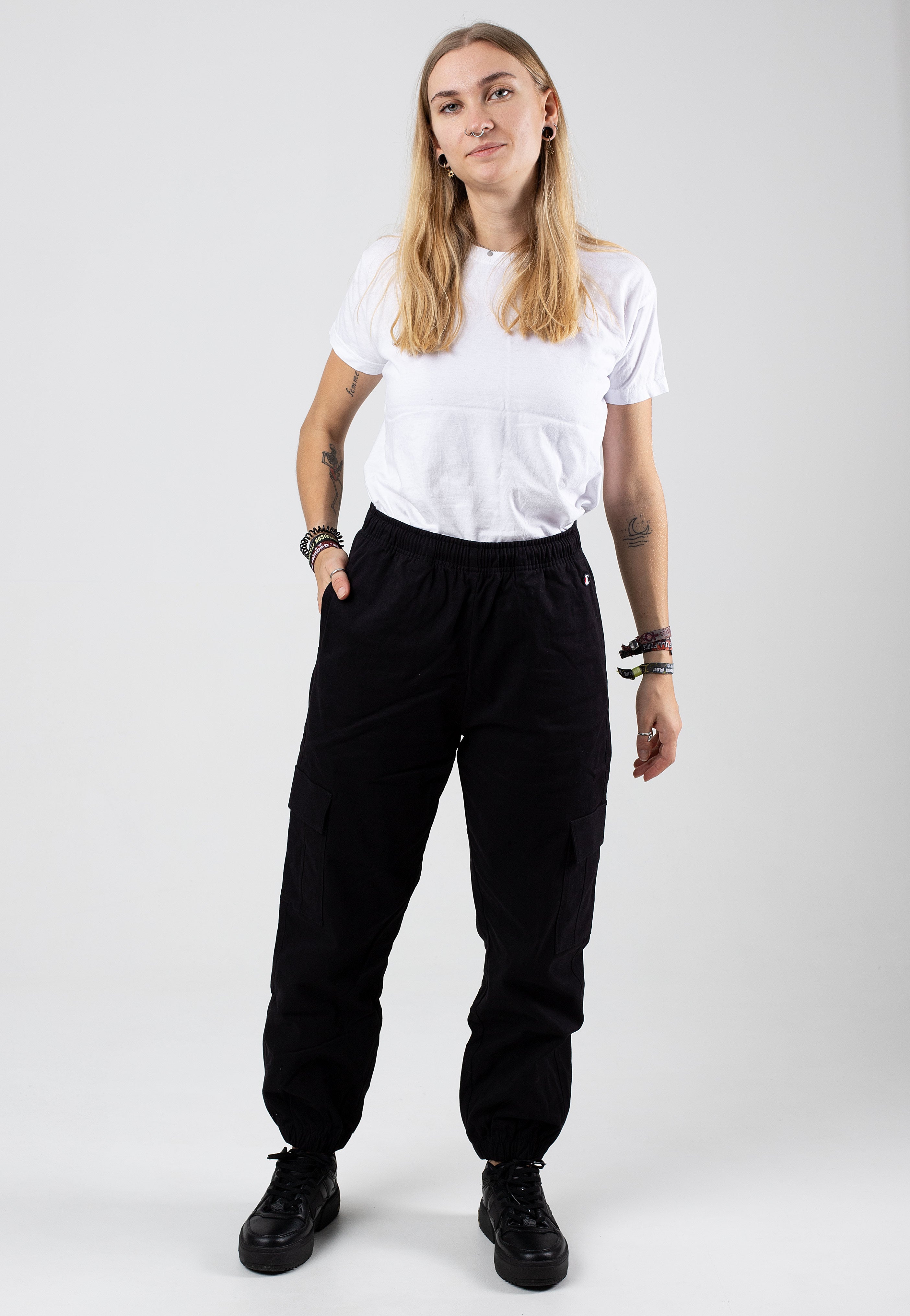 Champion - Wide Leg Black Beauty - Pants | Women-Image