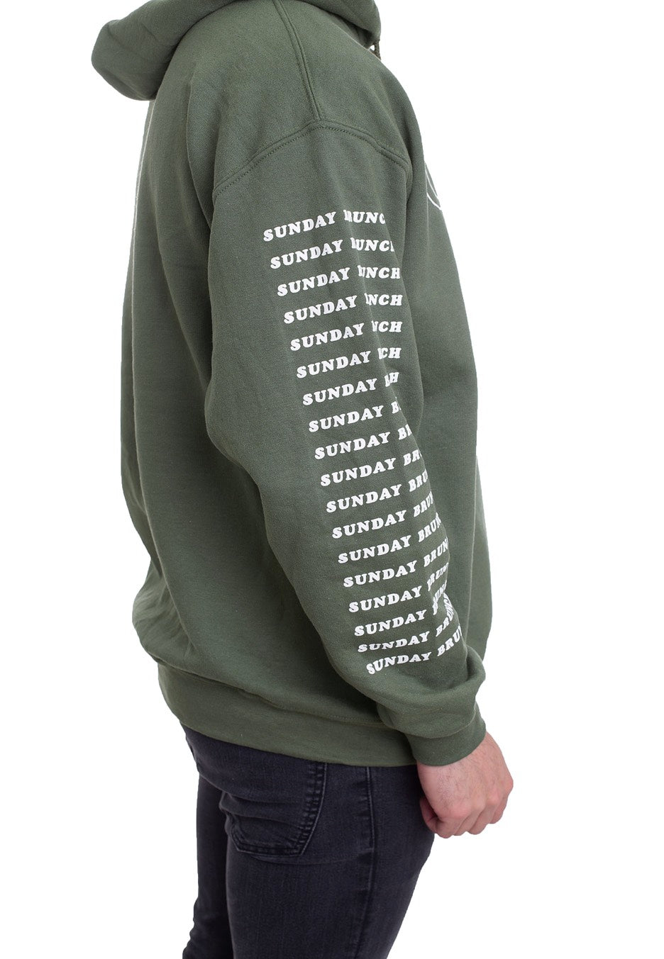 Chapel - Sunday Brunch Military Green - Hoodie | Men-Image