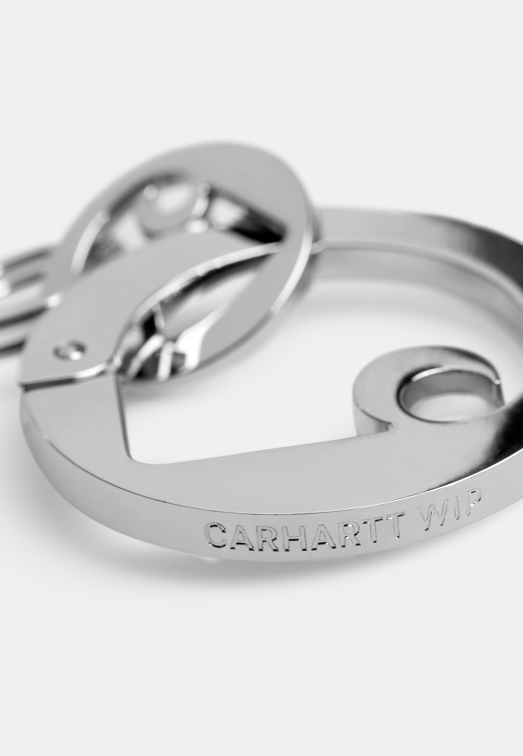 Carhartt WIP - Charms Carabiner Silver - Keychain | Neutral-Image