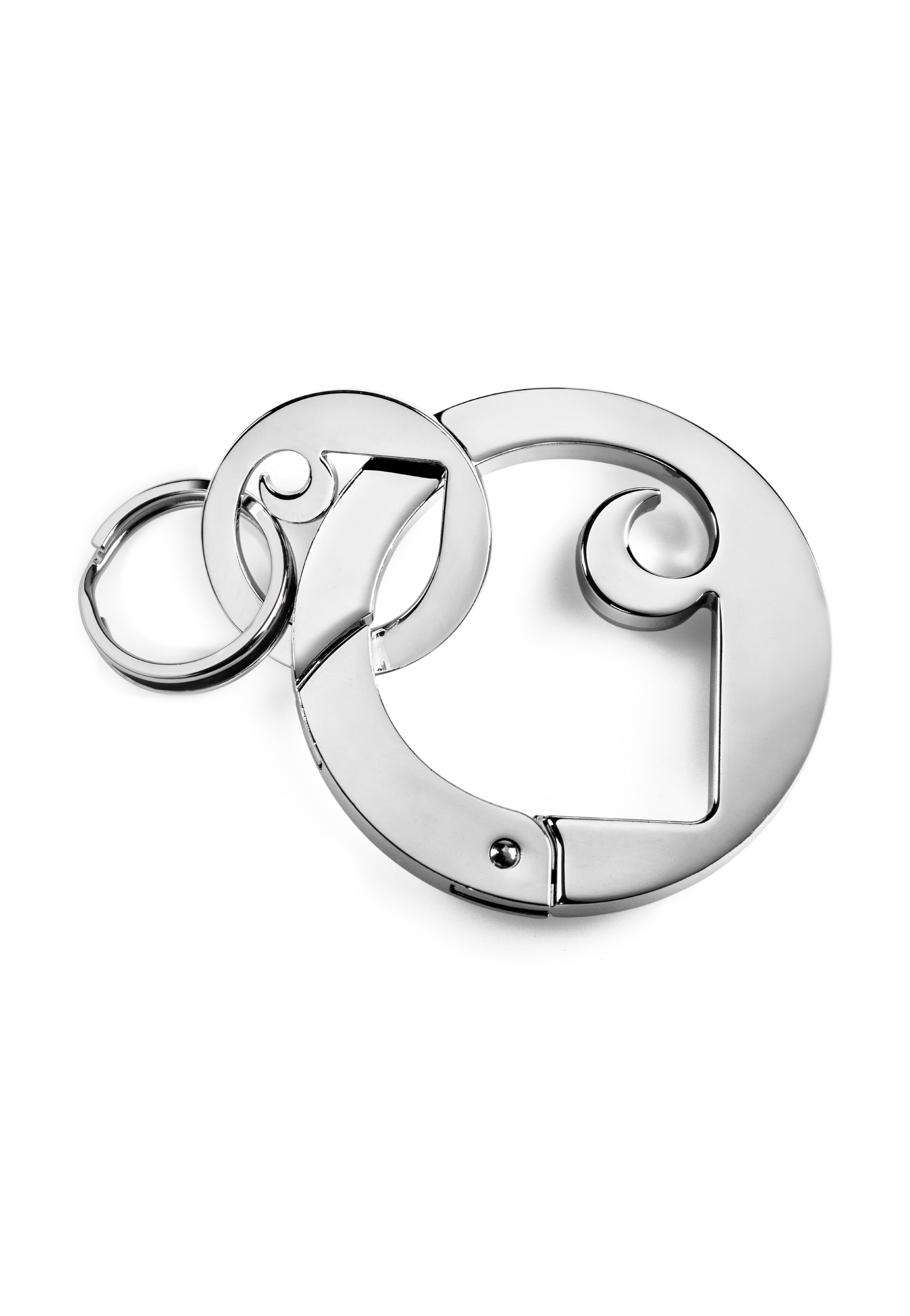 Carhartt WIP - Charms Carabiner Silver - Keychain | Neutral-Image