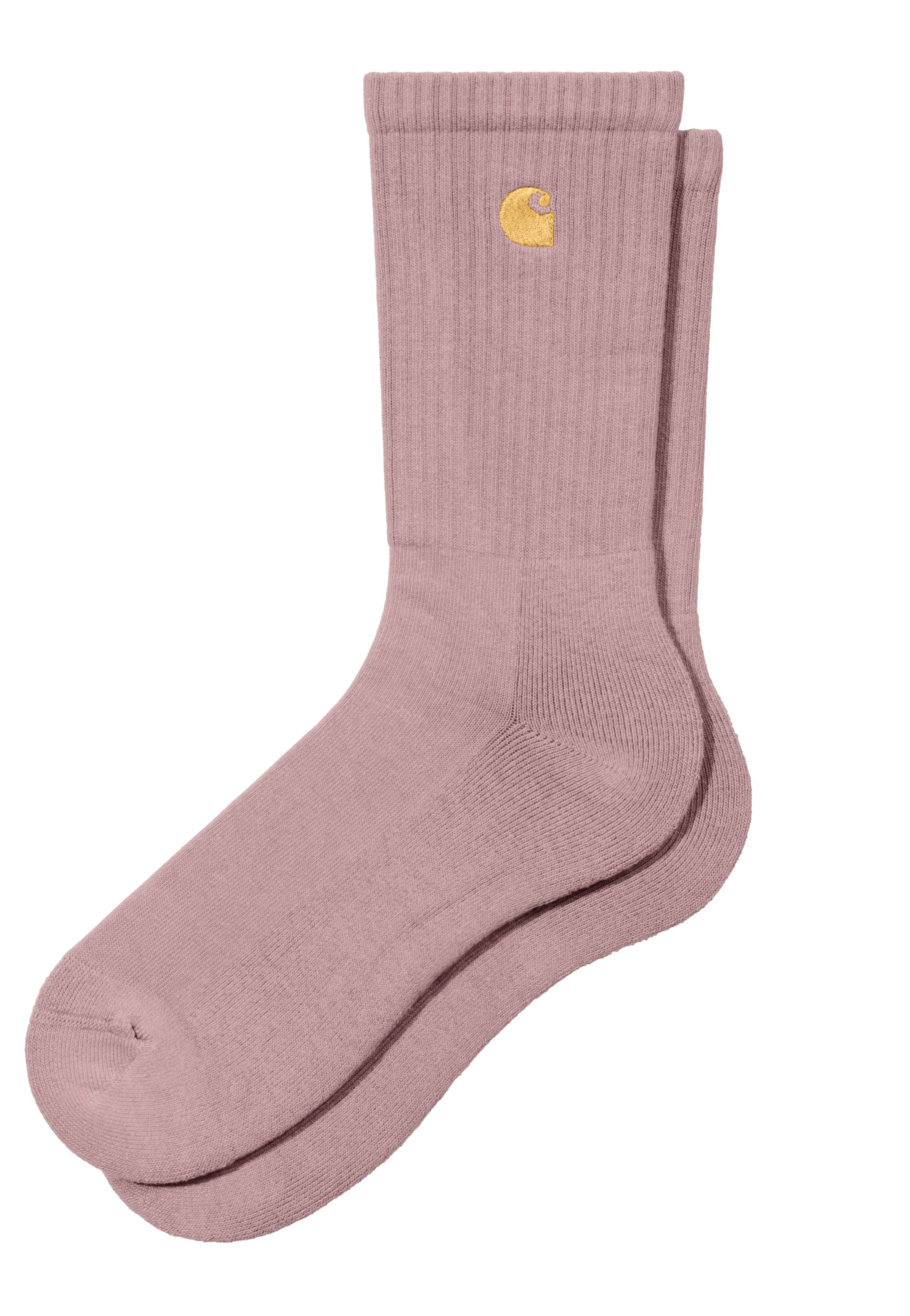 Carhartt WIP - Chase Glassy Pink/Gold - Socks | Neutral-Image