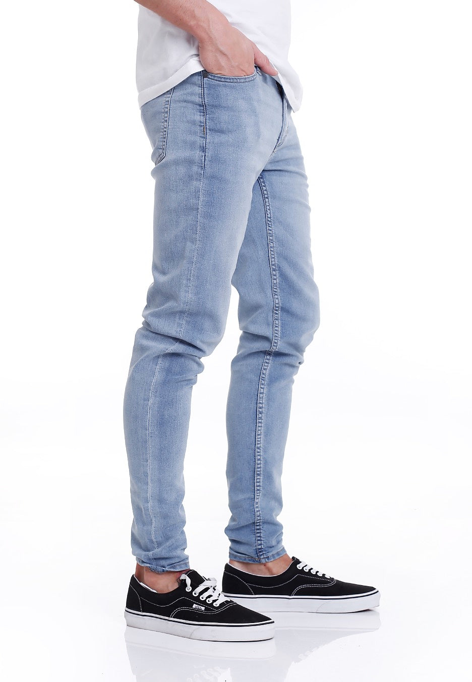 Cheap Monday - Him Spray Stone Bleach - Jeans | Men-Image