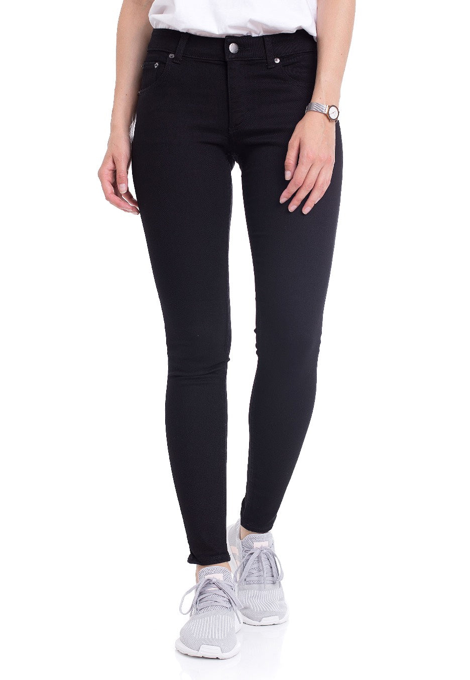 Cheap Monday - Low Skin Pure Black - Jeans | Women-Image