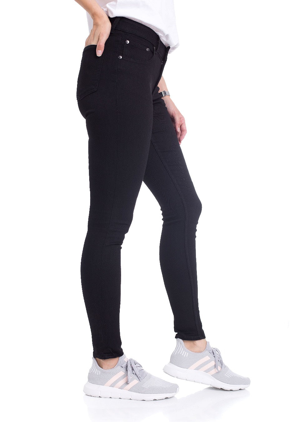 Cheap Monday - Low Skin Pure Black - Jeans | Women-Image