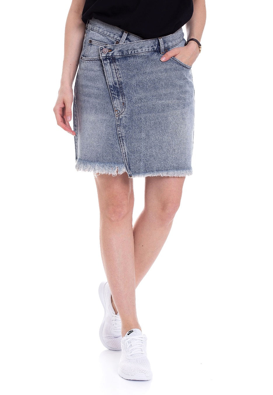 Cheap Monday - Slant Hex Blue - Skirt | Women-Image