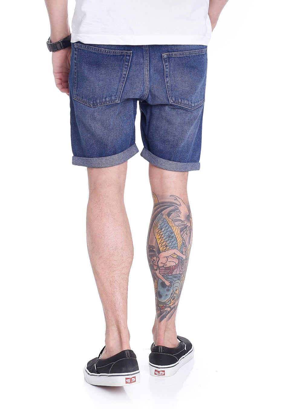 Cheap Monday - Sonic Encore Blue - Shorts | Men-Image