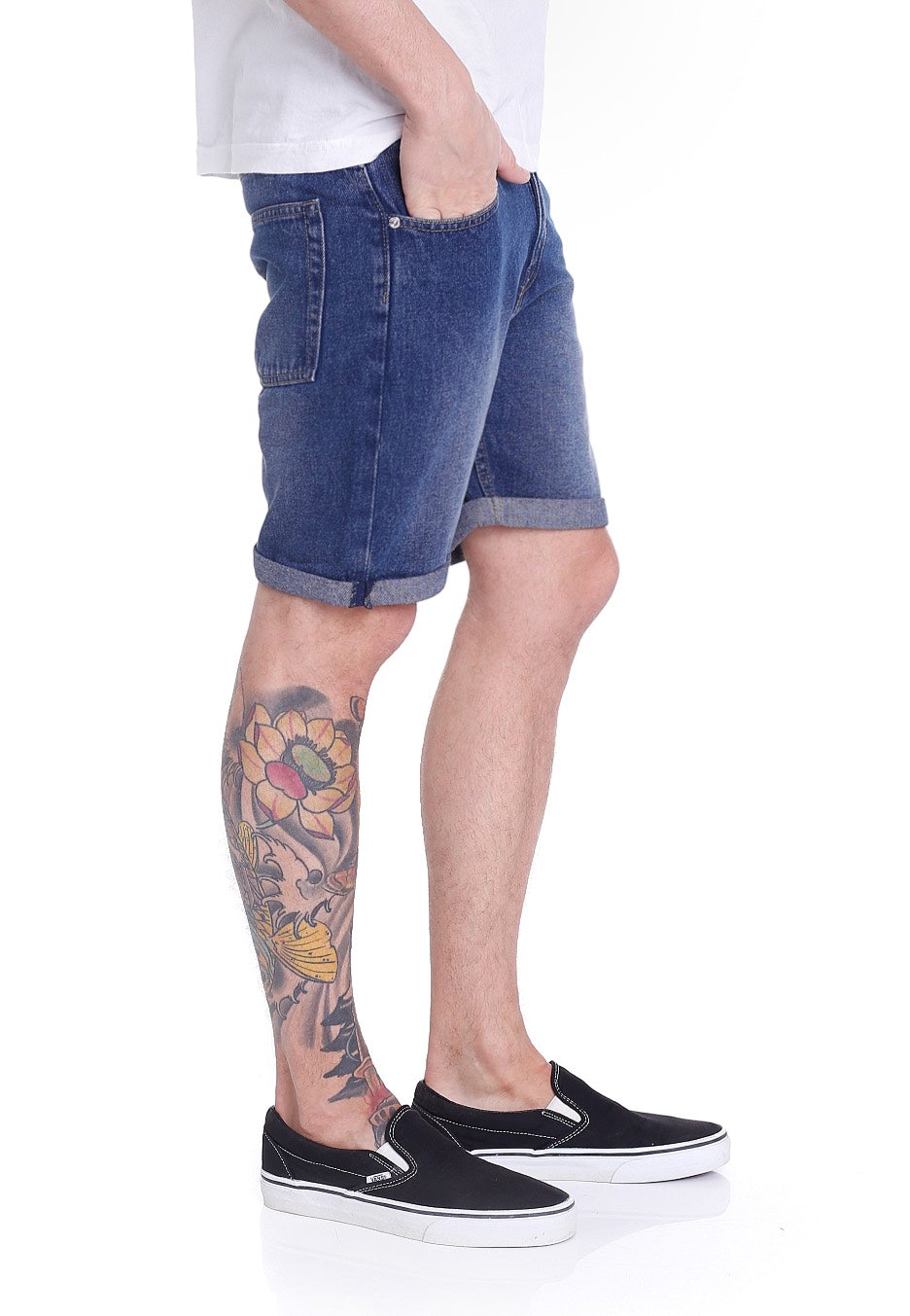 Cheap Monday - Sonic Encore Blue - Shorts | Men-Image