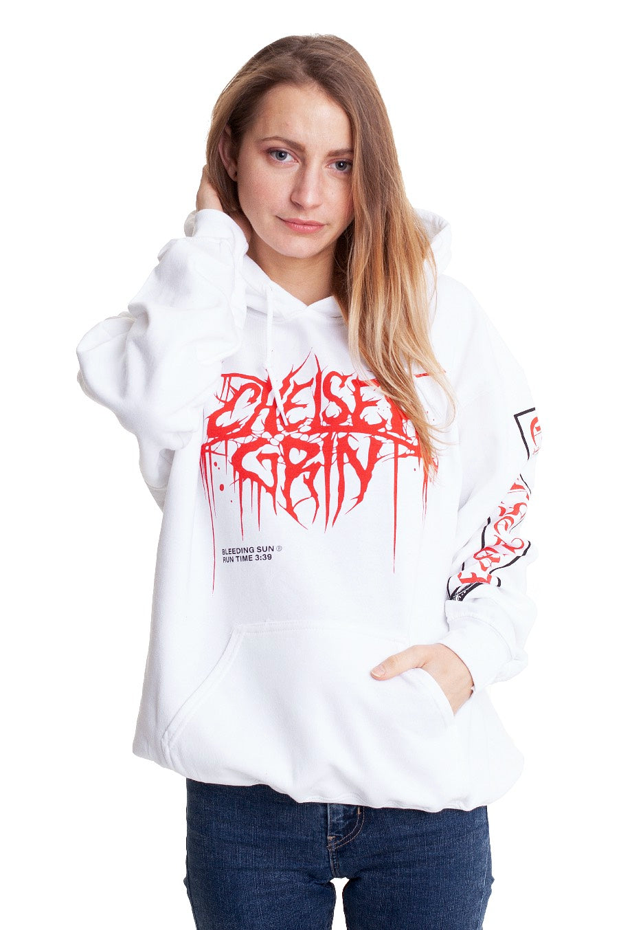 Chelsea Grin - Bleeding Sun White - Hoodie | Women-Image